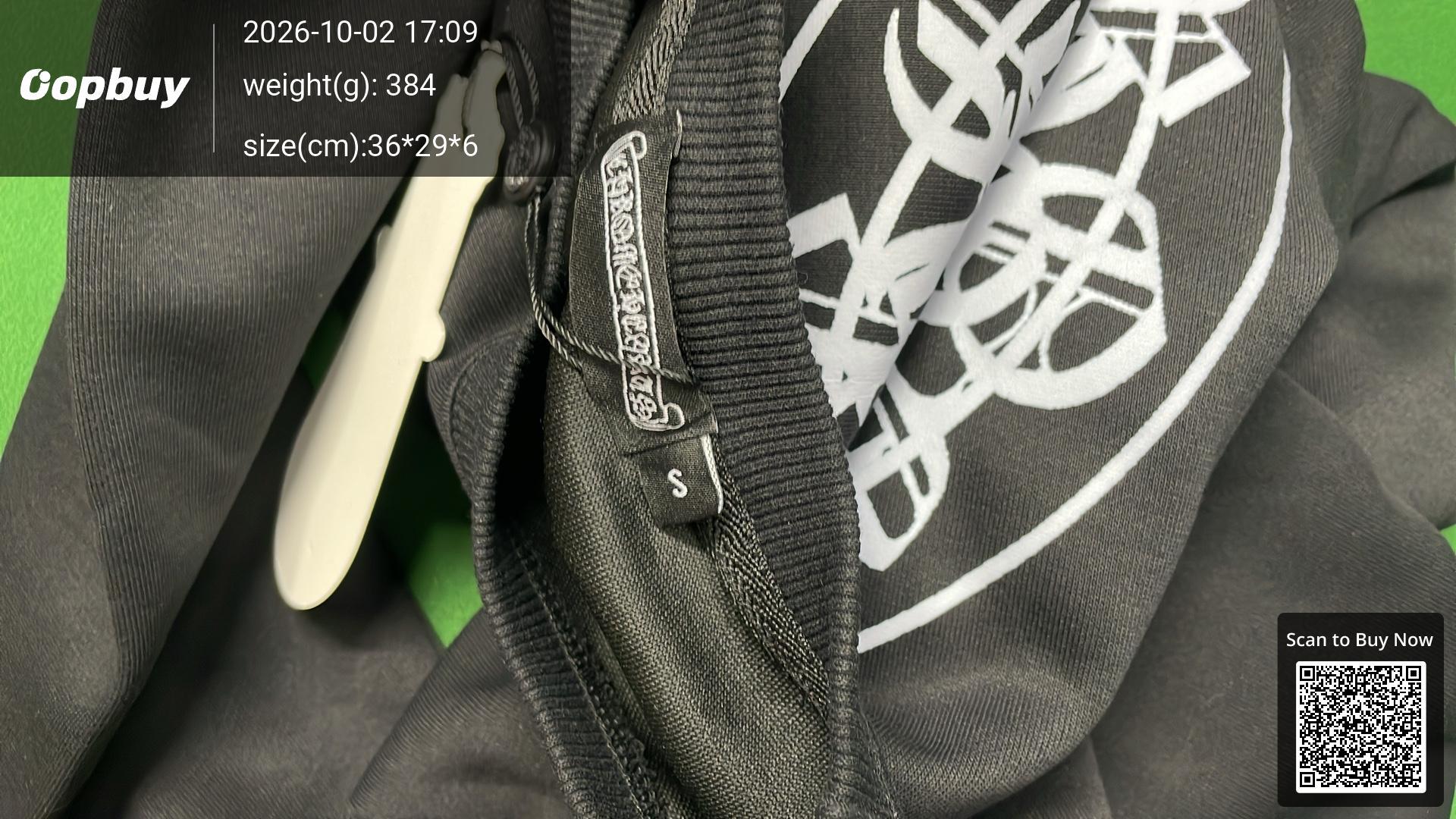 Foto QC 1 de Chrome Hearts Crewneck Sweater Floral Horseshoe White