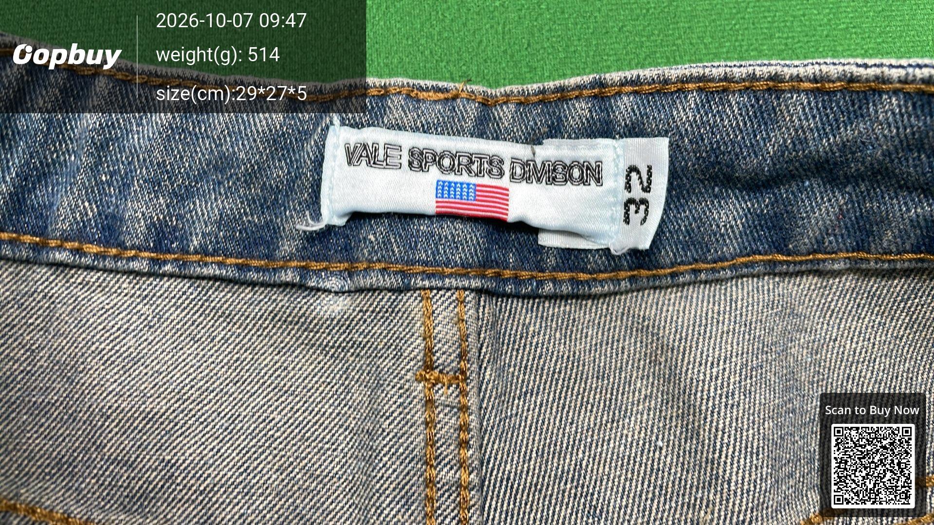 Foto QC 6 de Godspeed Denim Shorts Bone Loose Blue