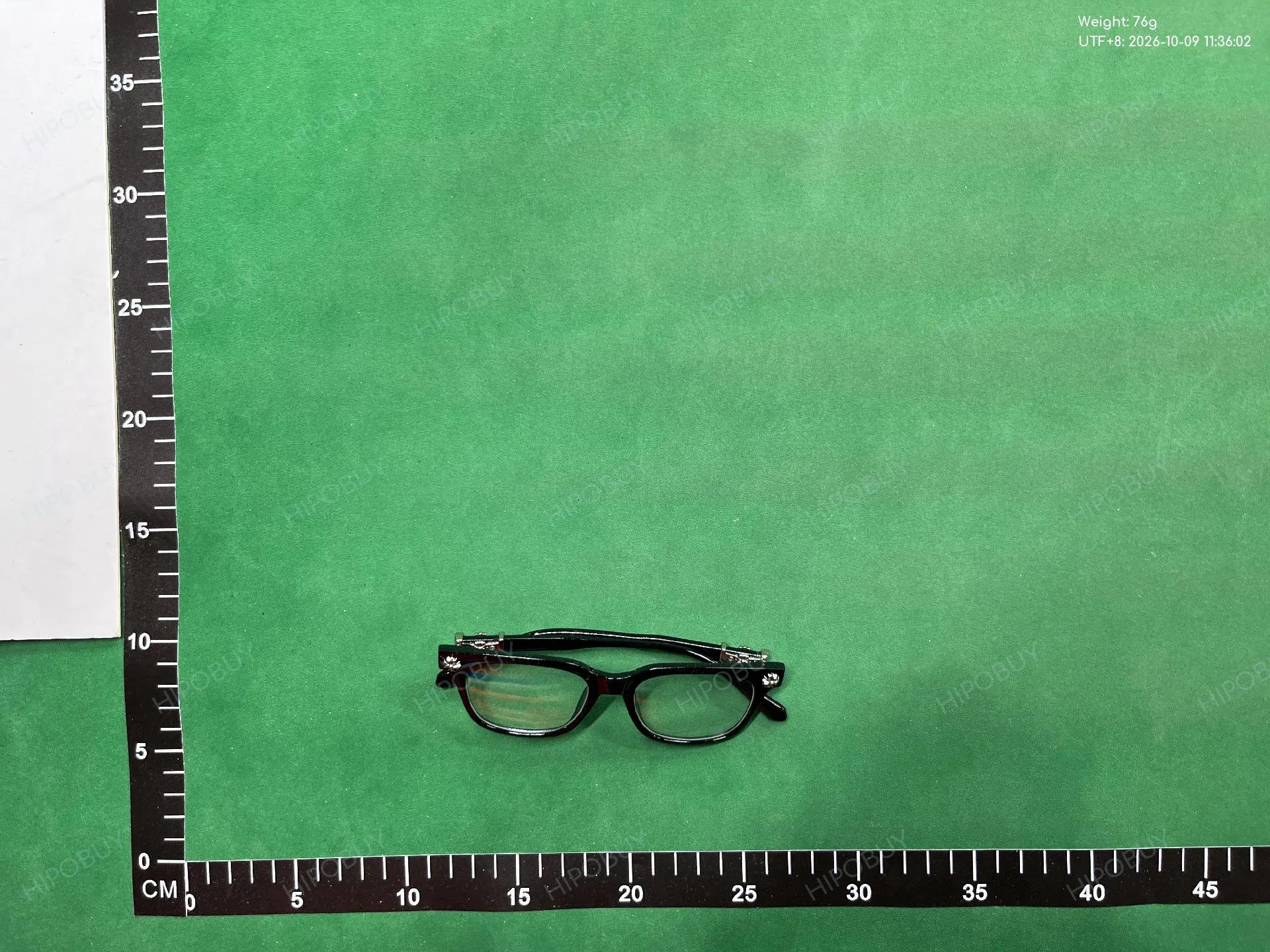 Foto QC 8 de Chrome Hearts Cox Ucker Square-Frame Acetate Sunglasses Black Black (COX-UCKER BK-SS)