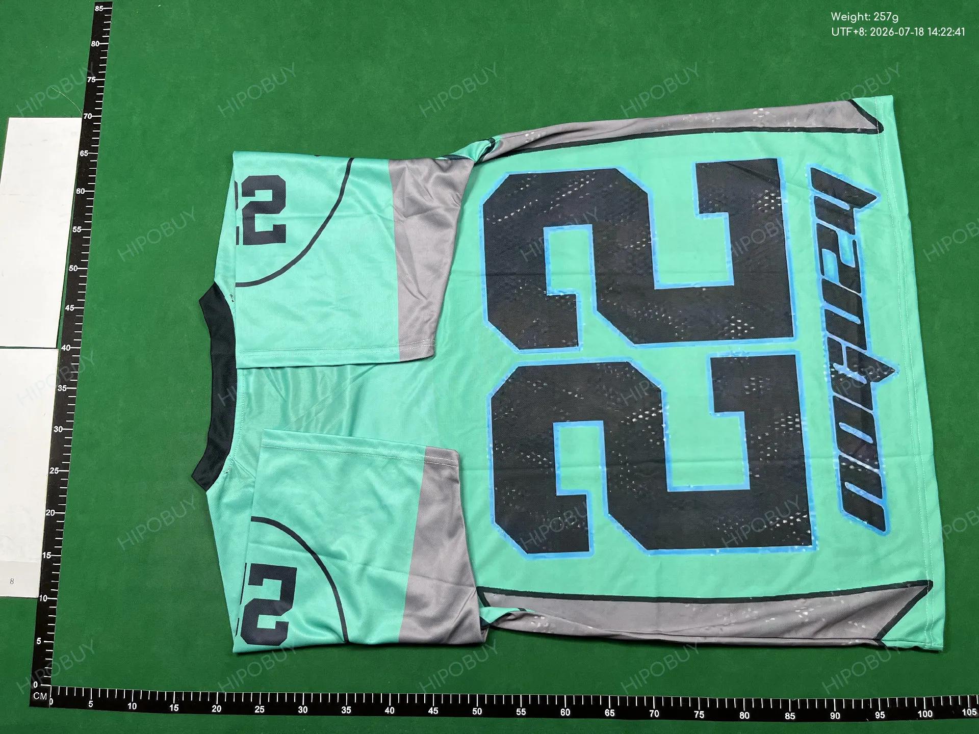 Foto QC 3 de Supreme 2026 Wings Football Jersey Grey