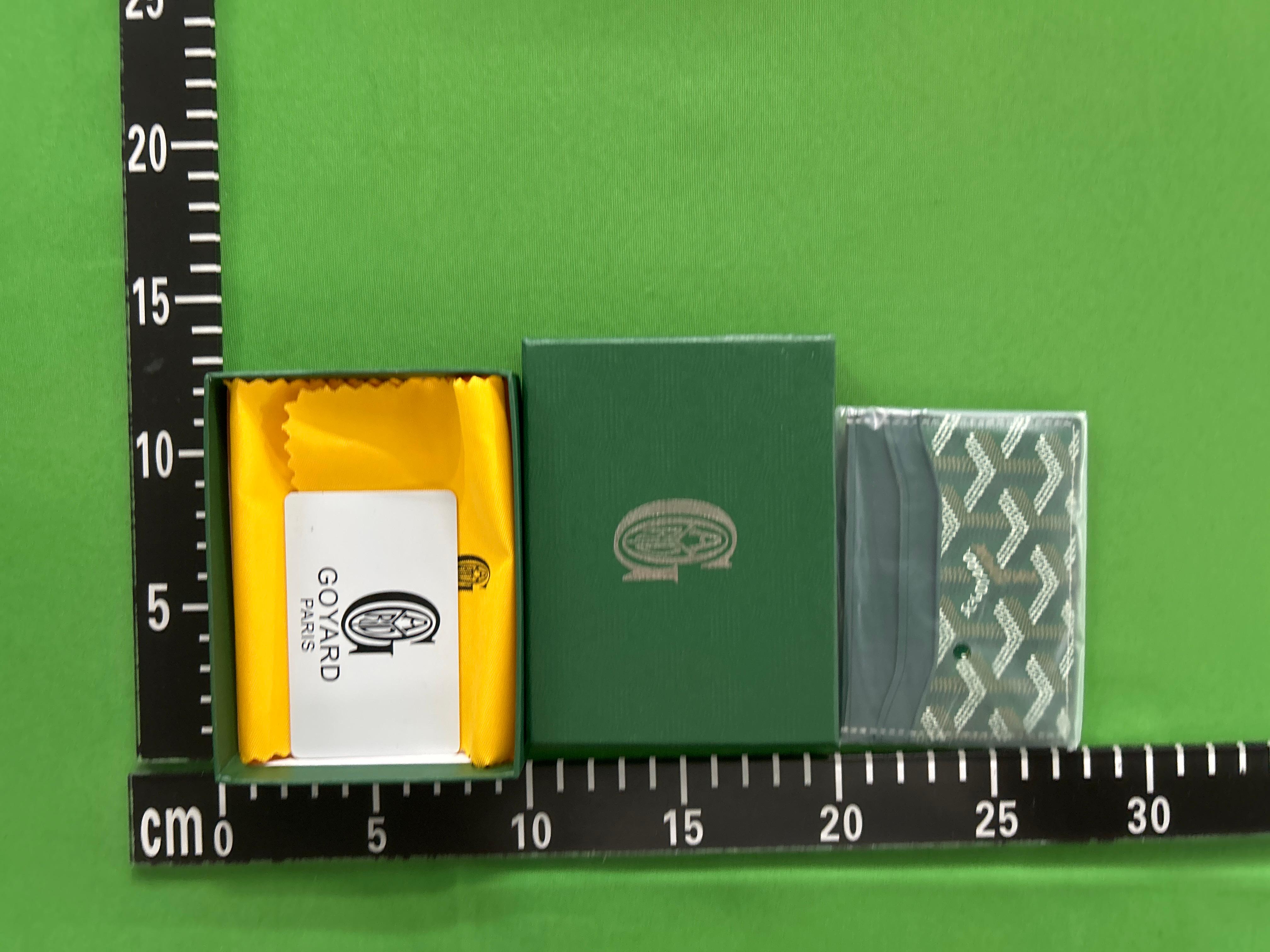 Foto QC 7 de Goyard Matignon Mini Wallet Goyardine Black