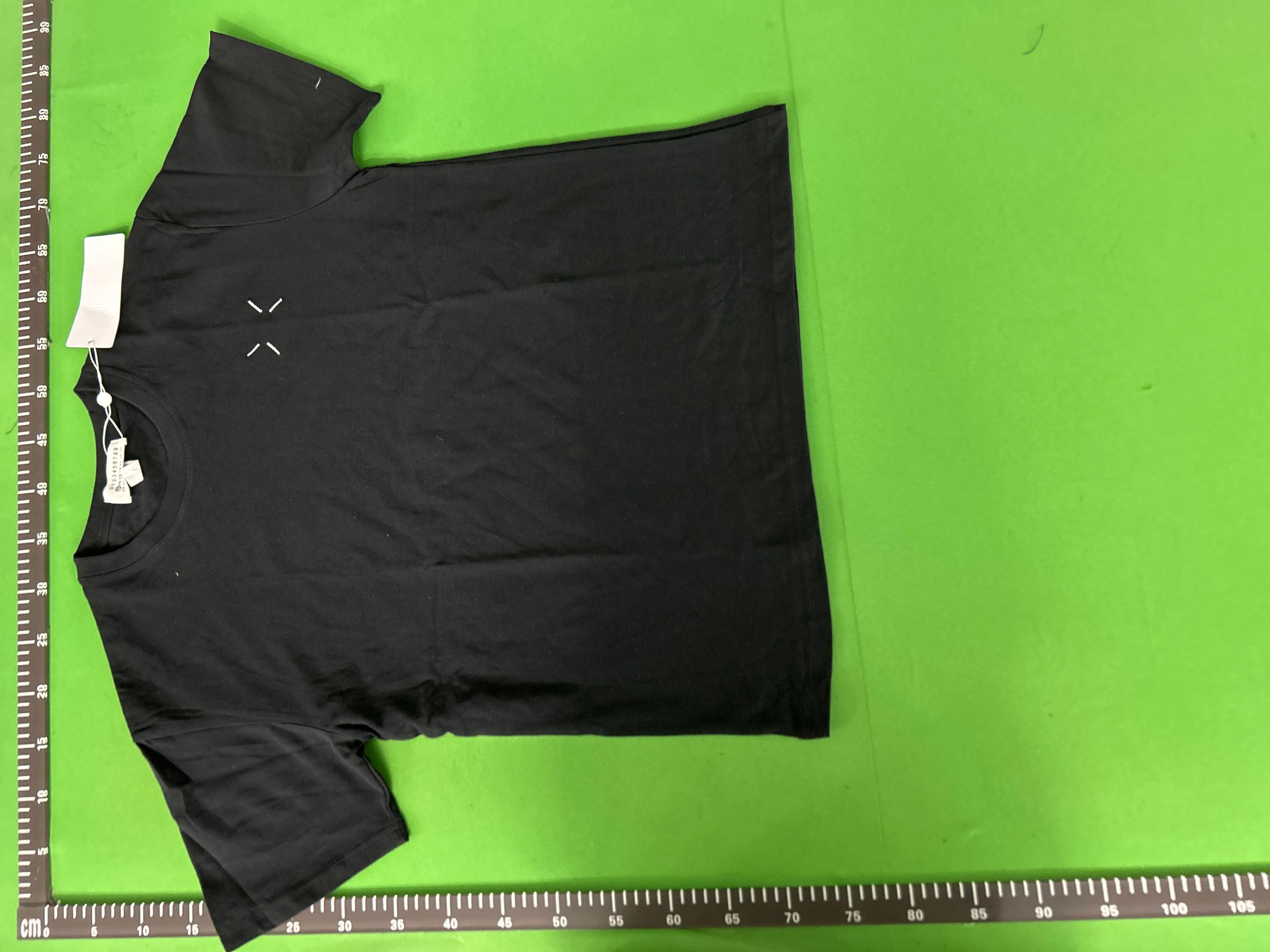 Foto QC 7 de Maison Margiela T-shirt Polka Dot Numeric Logo Black