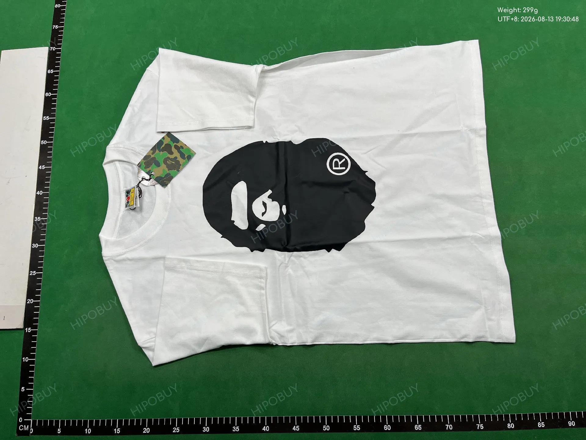 Foto QC 6 de BAPE Check By Bathing Ape Tee Black