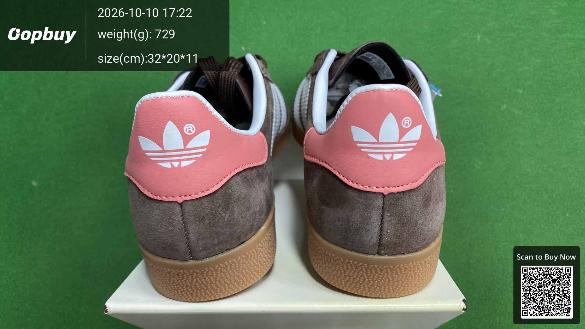Foto QC 3 de adidas Gazelle Low Dark Brown Wonder Quartz IG5932