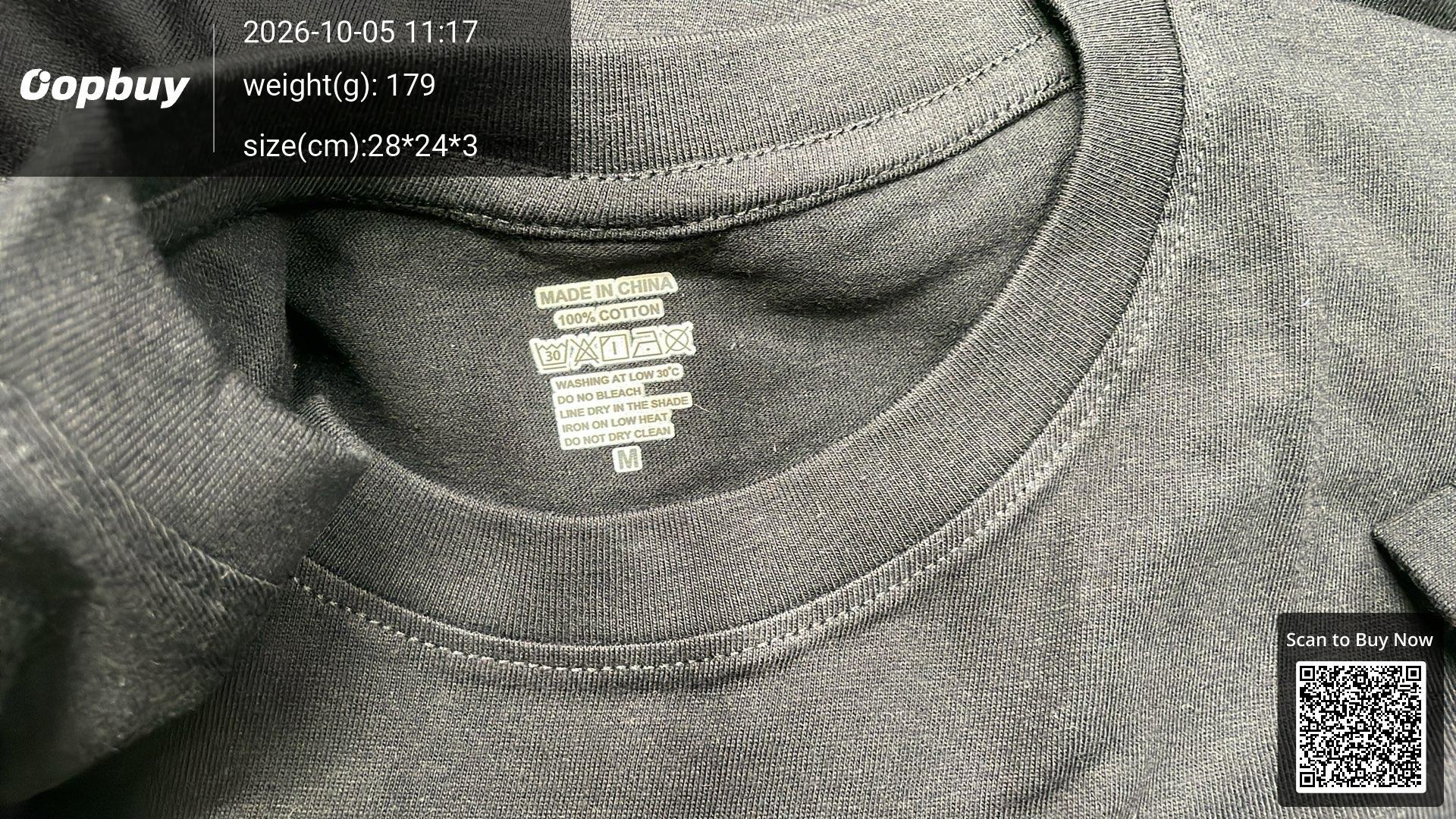 Foto QC 1 de Scuffers T-shirt Everyday Urban Aesthetics Charcoal