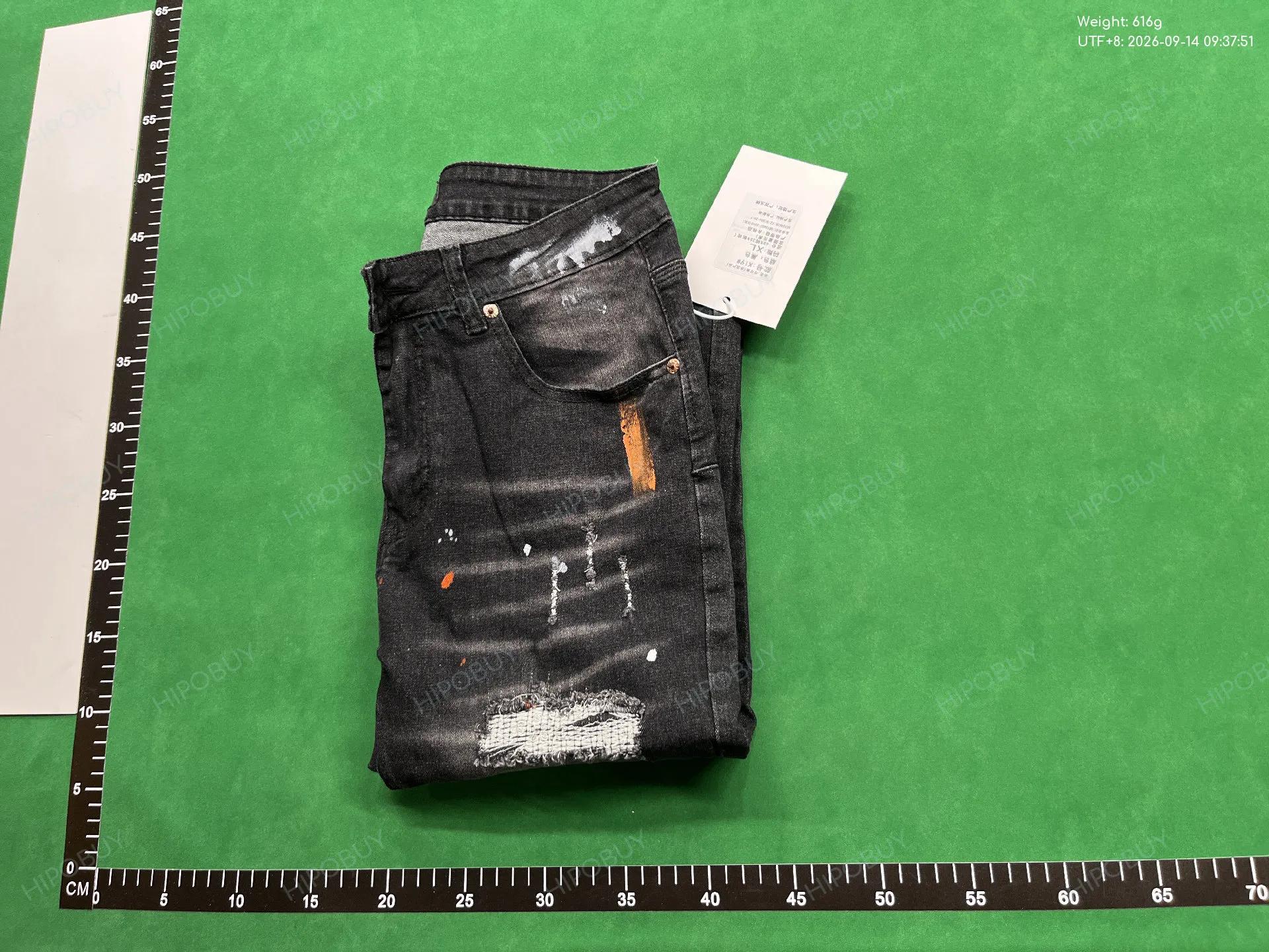 Foto QC 4 de AMIRI Jeans Distressed Skinny Washed Black