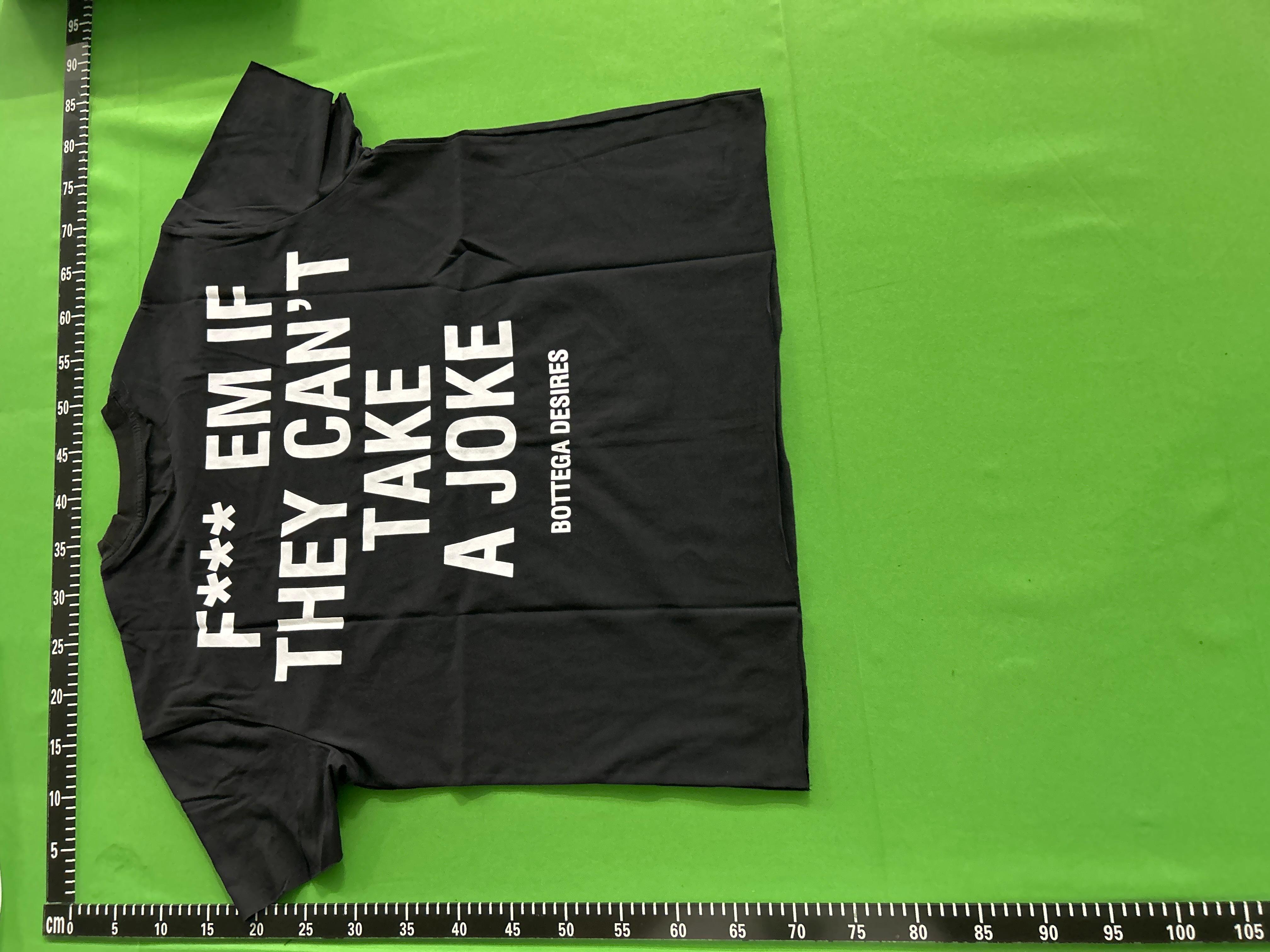 Foto QC 4 de Bottega Desires T-shirt Letter Print Blue