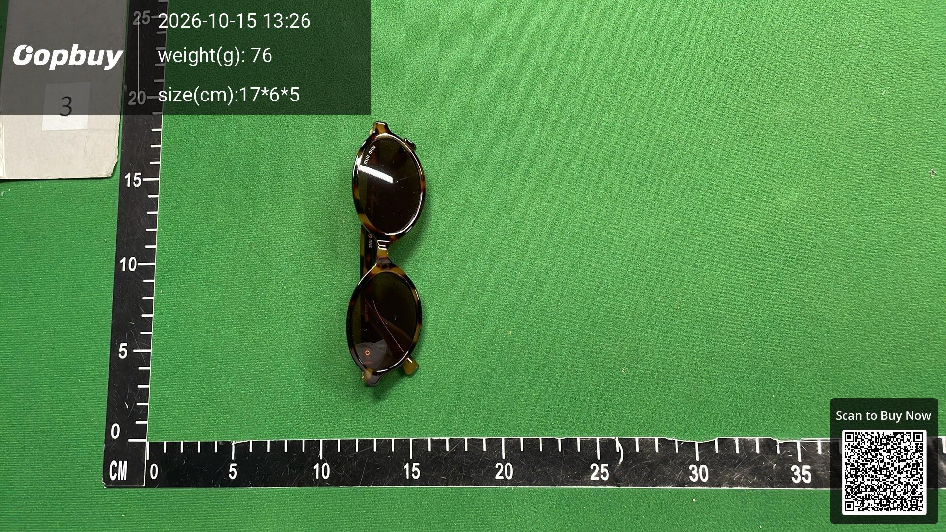 Foto QC 3 de Miu Miu Oval Acetate Sunglasses Tortoise Purple