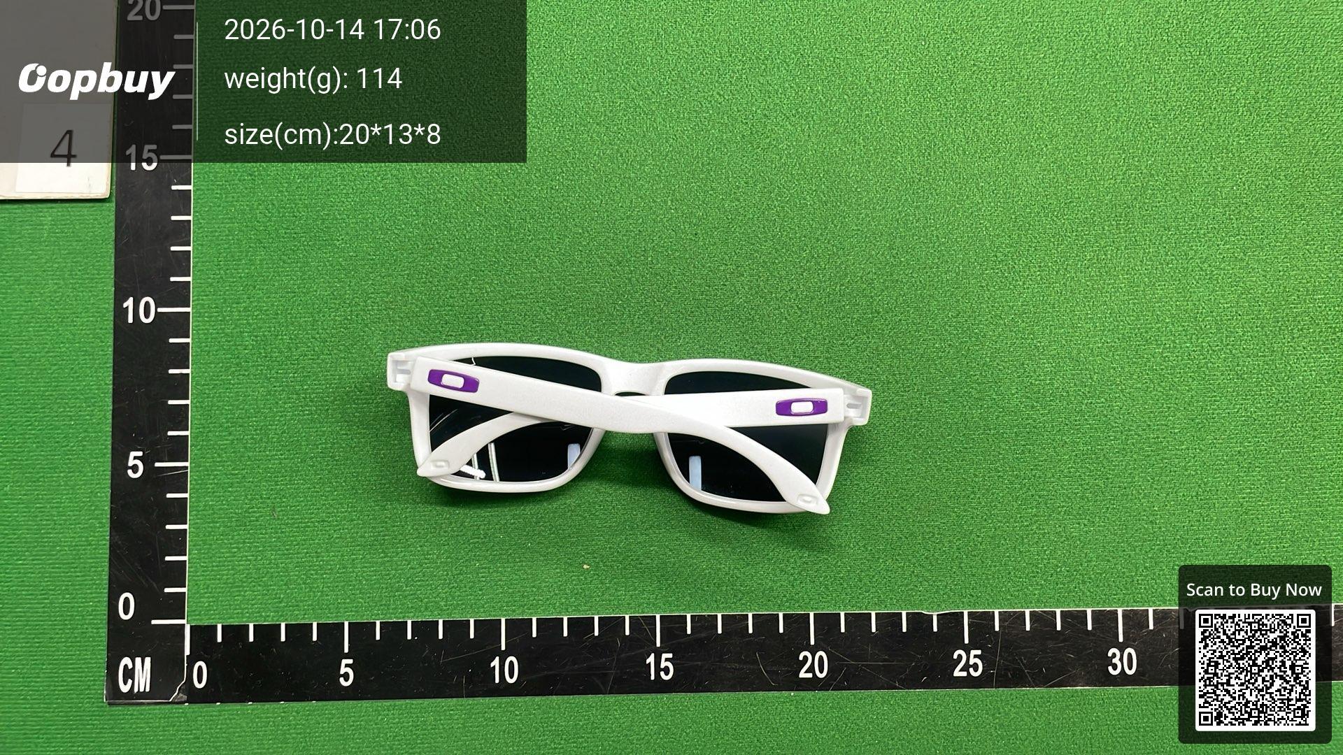 Foto QC 7 de Oakley Holbrook Plastic Sunglasses Clear Orange (9102)