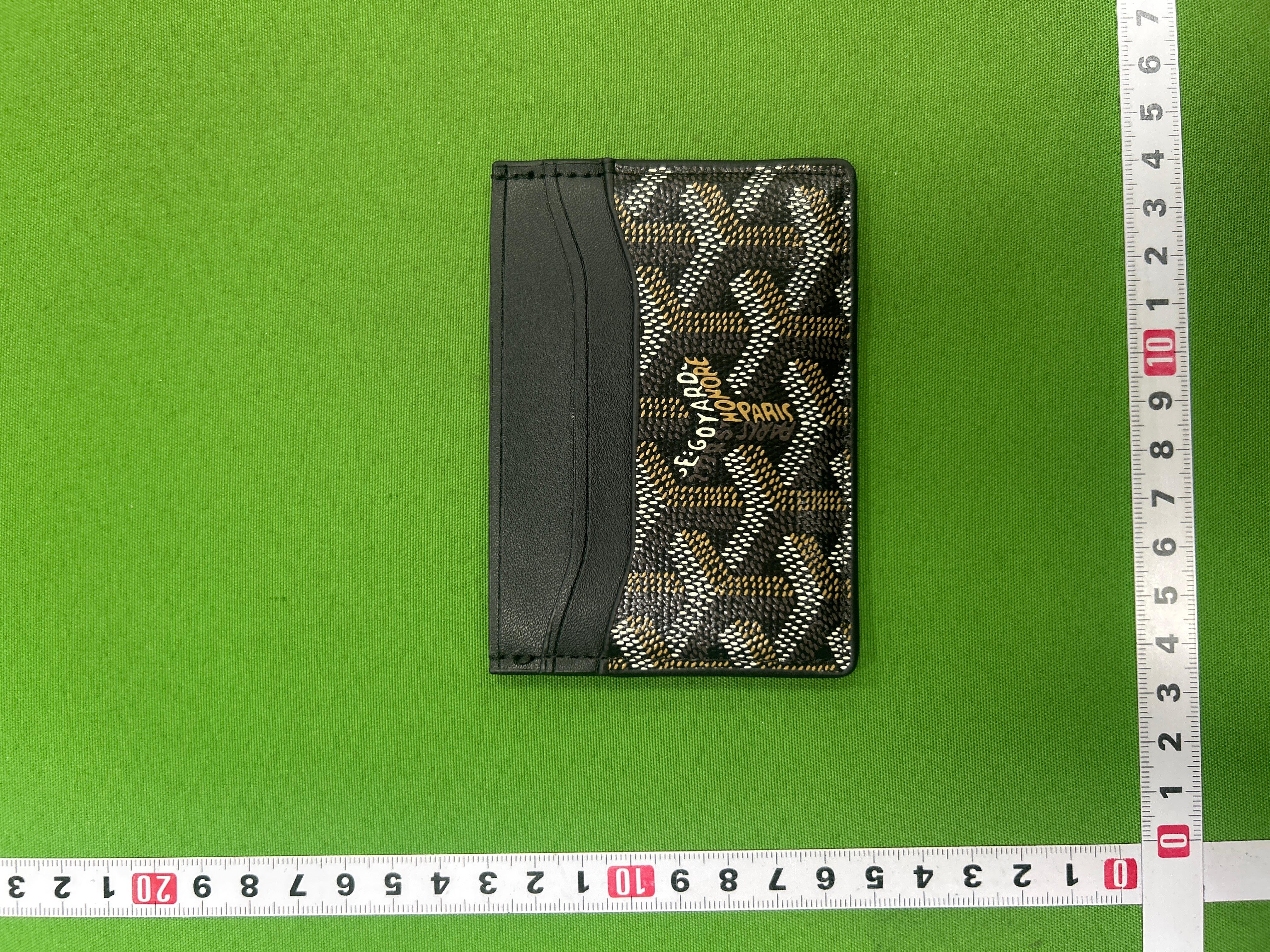 Foto QC 2 de Goyard Matignon Mini Wallet Goyardine Black