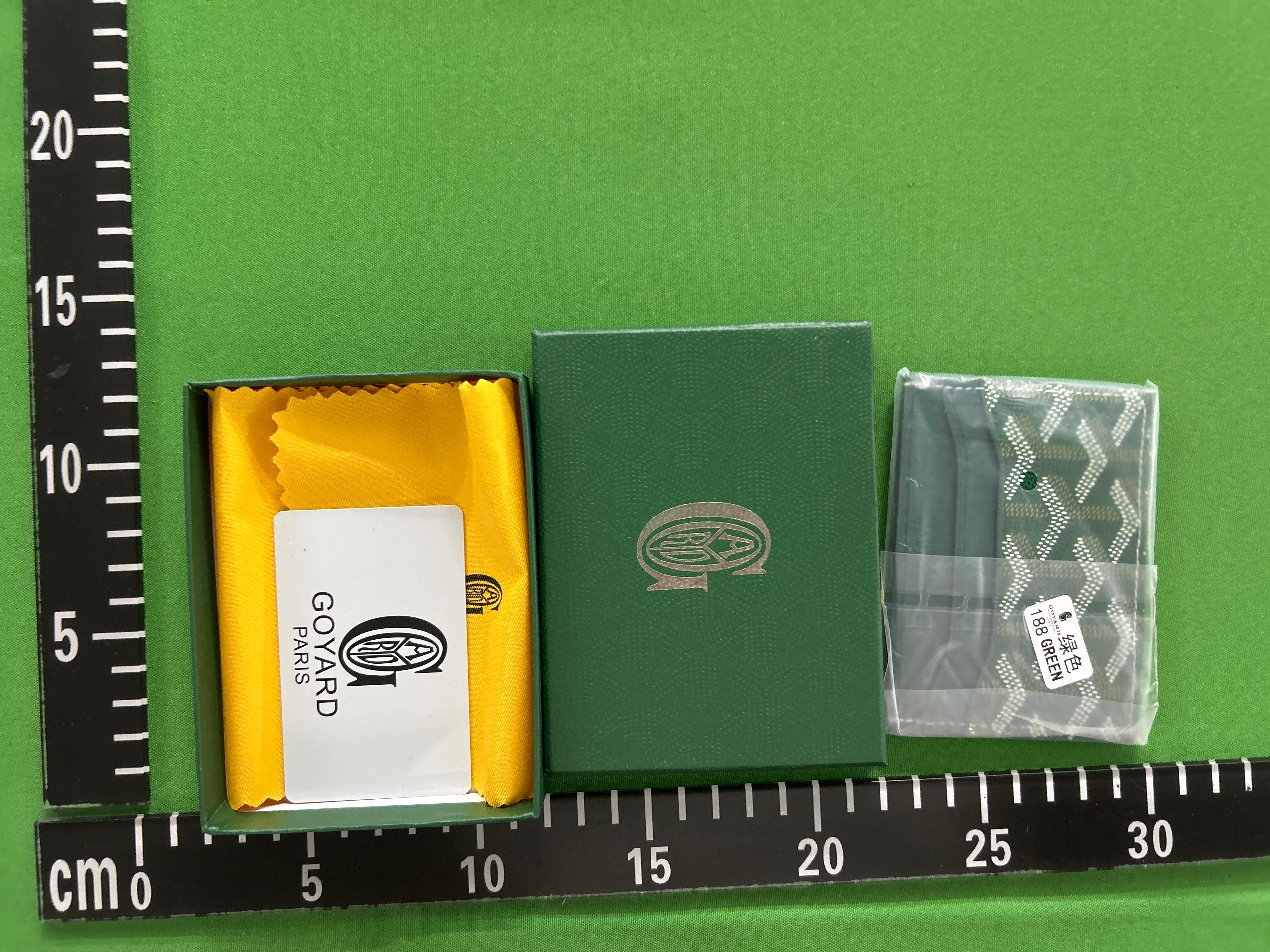 Foto QC 6 de Goyard Matignon Mini Wallet Goyardine Black