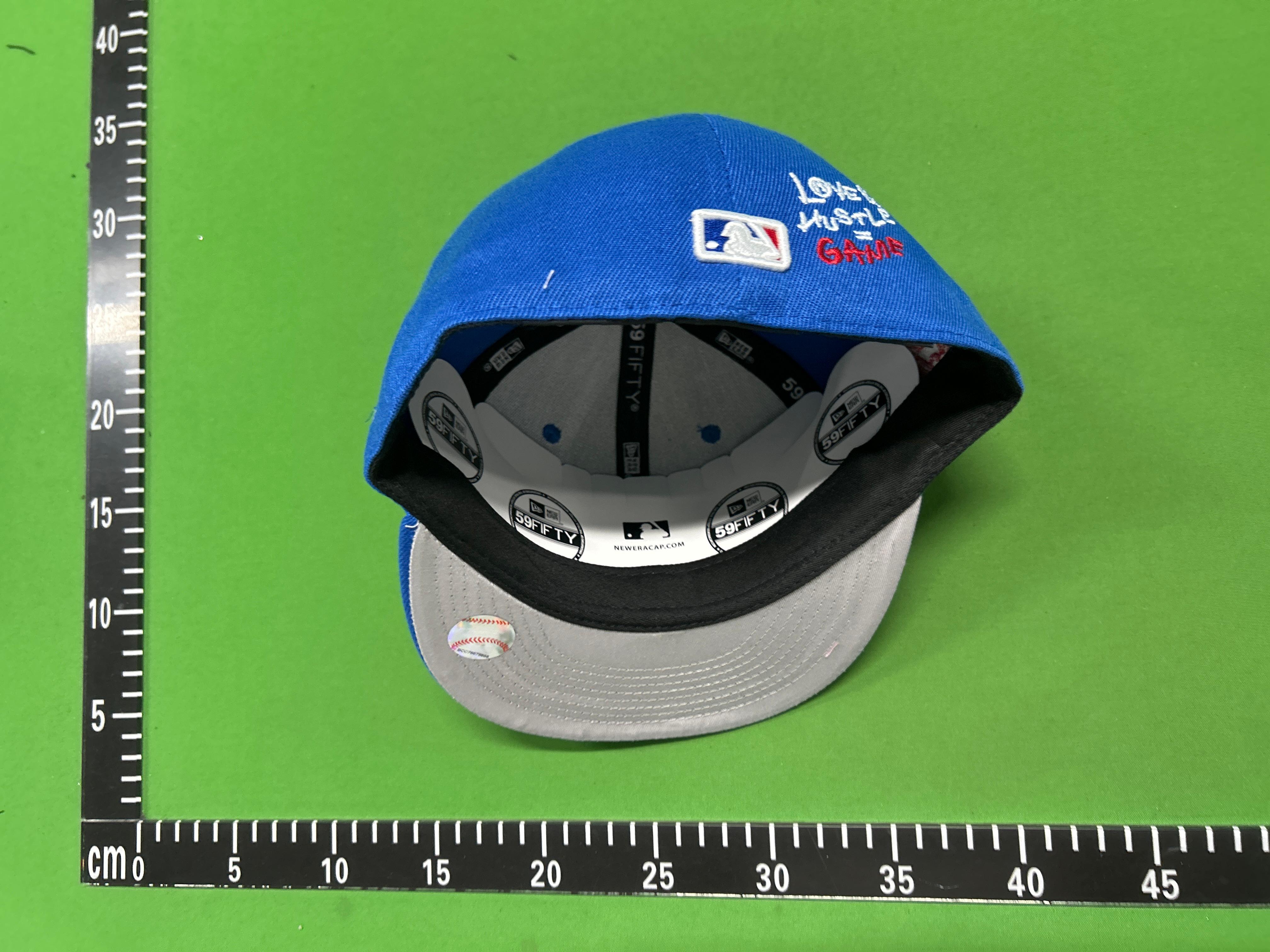 Foto QC 5 de New Era Los Angeles Dodgers 59FIFTY Fitted Cap Blue Grey