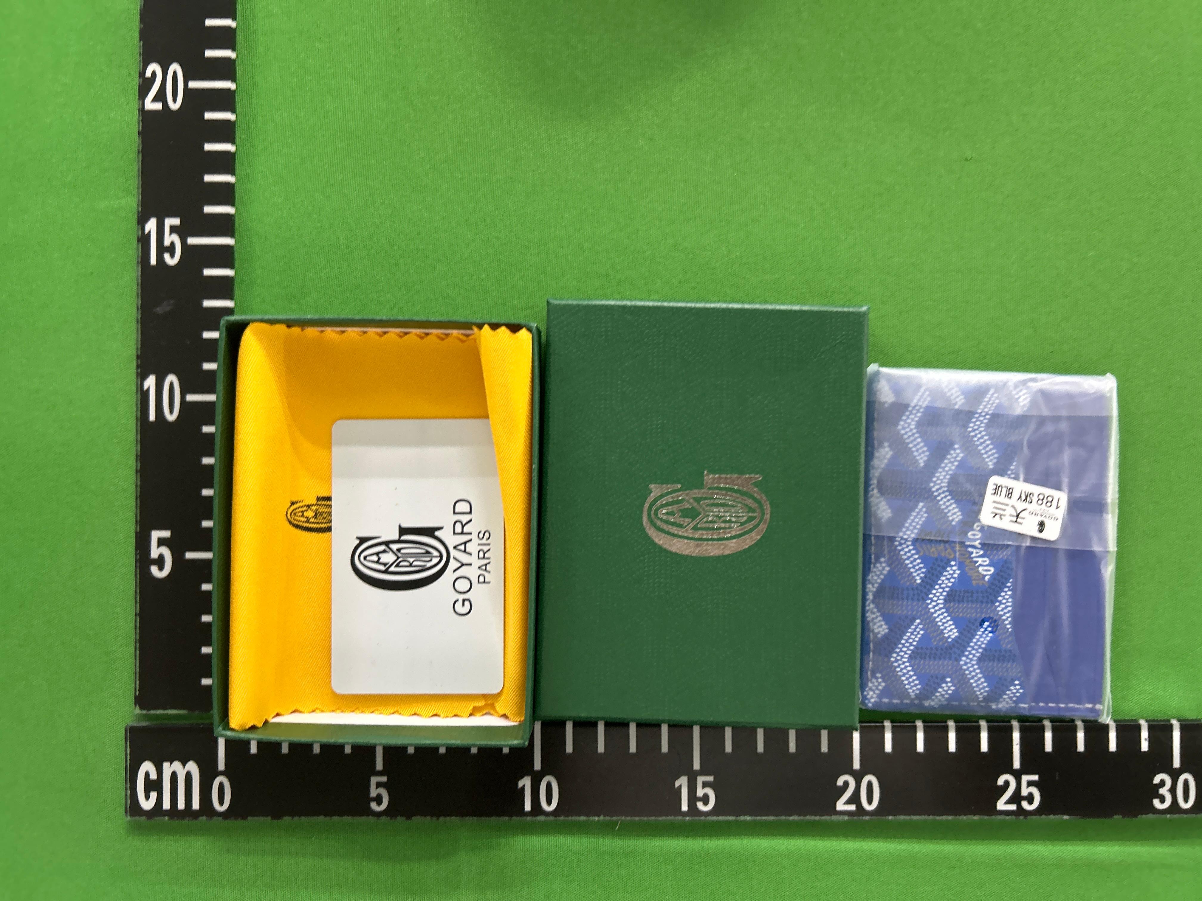 Foto QC 4 de Goyard Matignon Mini Wallet Goyardine Black