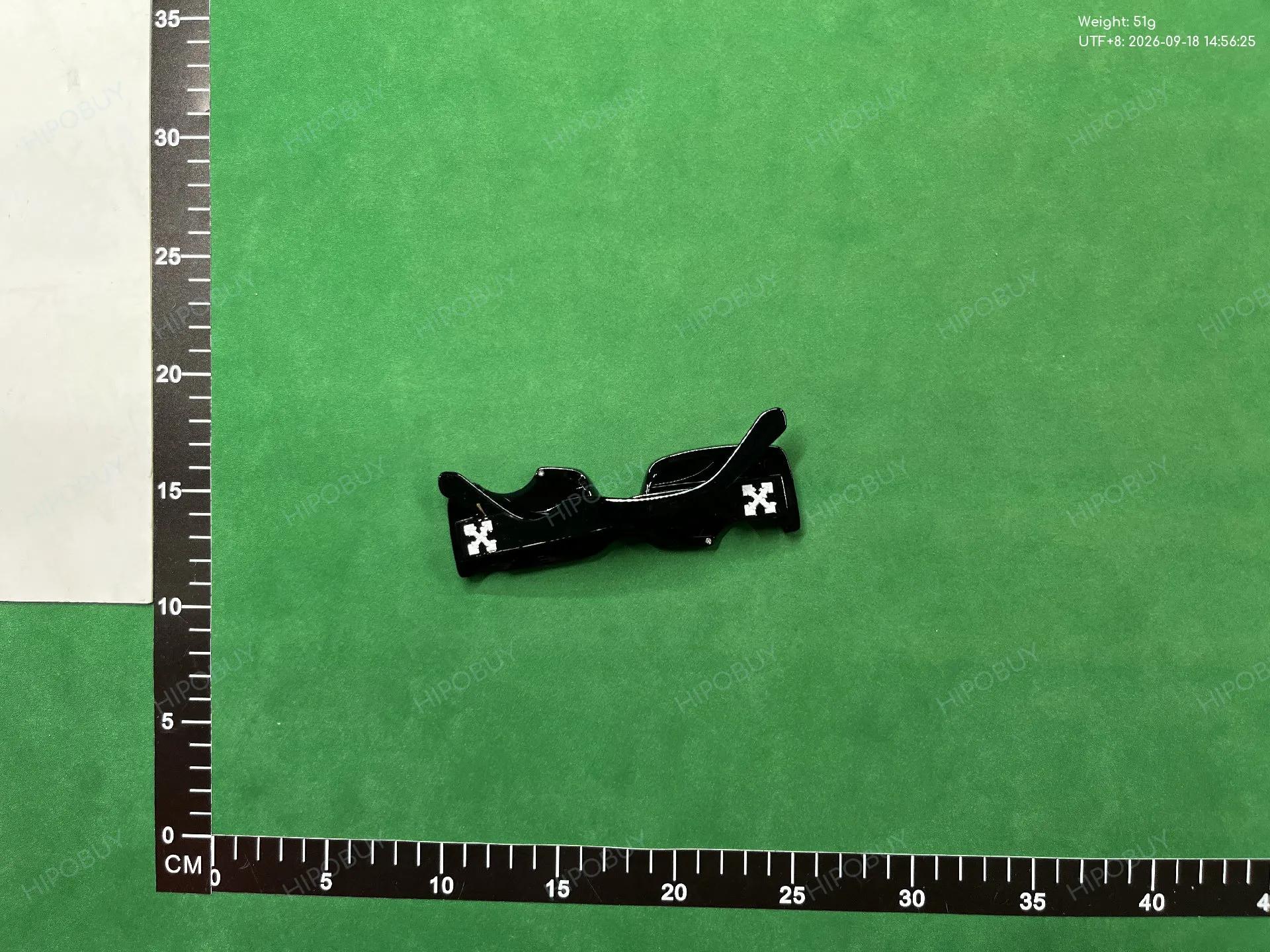 Foto QC 6 de Off-White Meteor Square-Frame Acetate Sunglasses Black Black (C1)