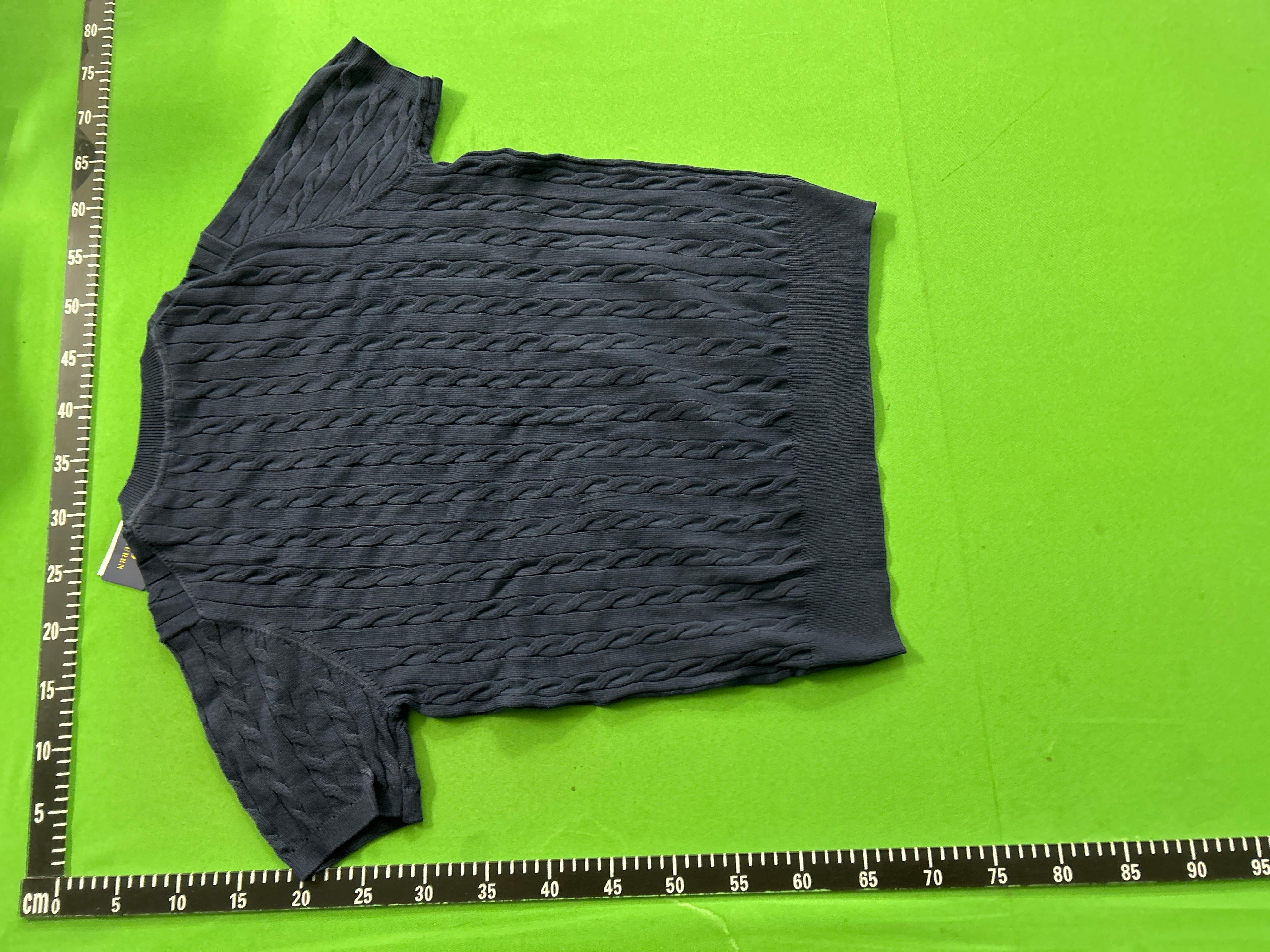 Foto QC 8 de Polo Ralph Lauren Sweater Cable-Knit Short-Sleeve White