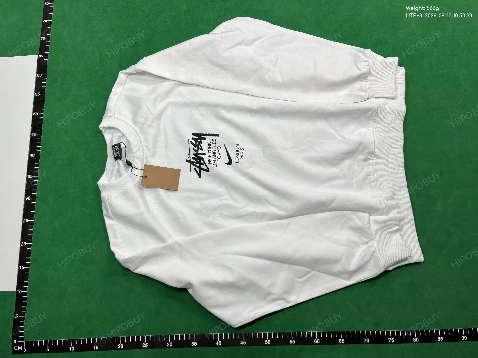 Foto QC 6 de Stussy Crewneck Sweater Basic Logo Heather Grey