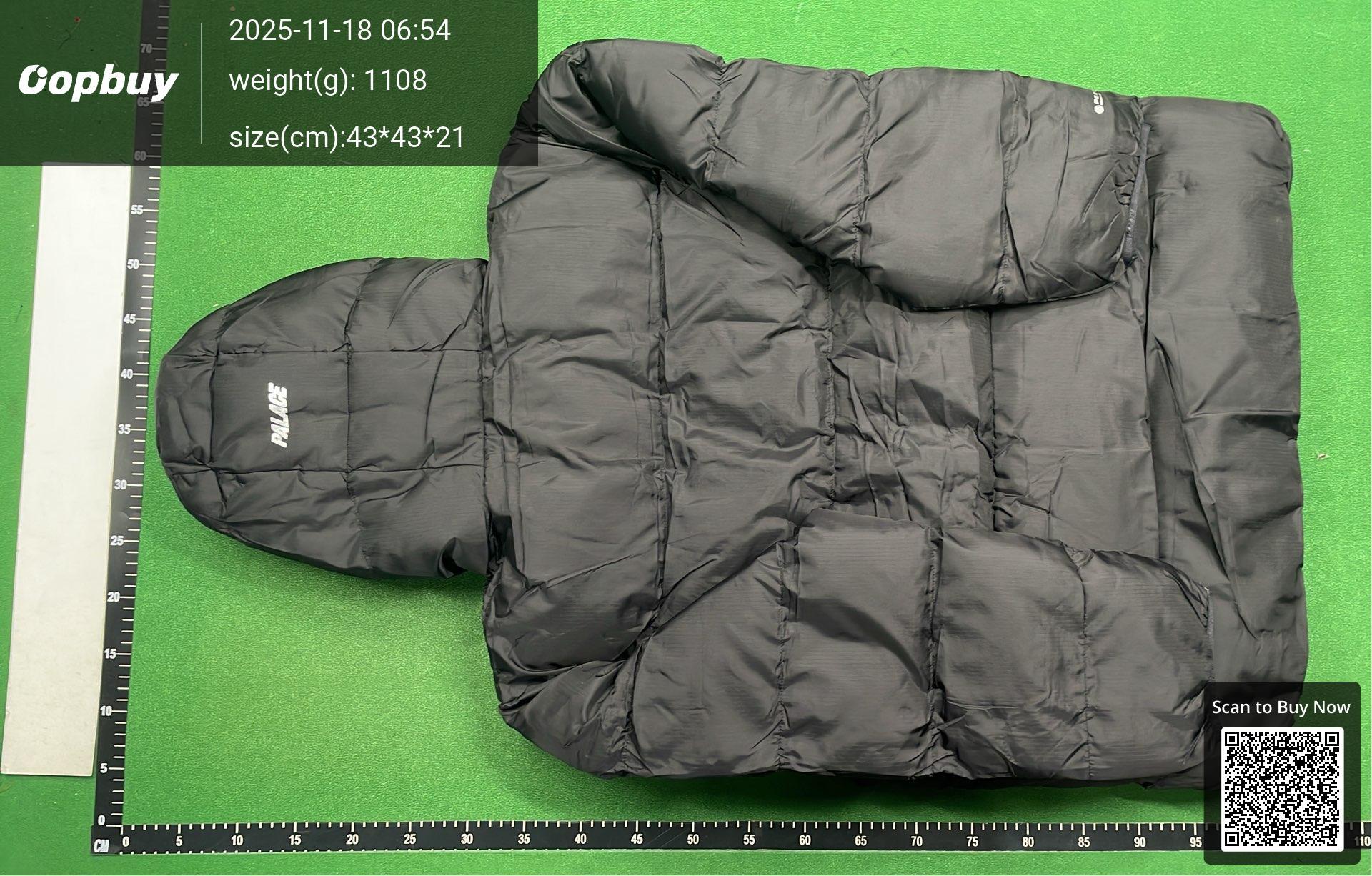 Foto QC 3 de Palace Balaclava Puffer Jacket Ripstop Olive