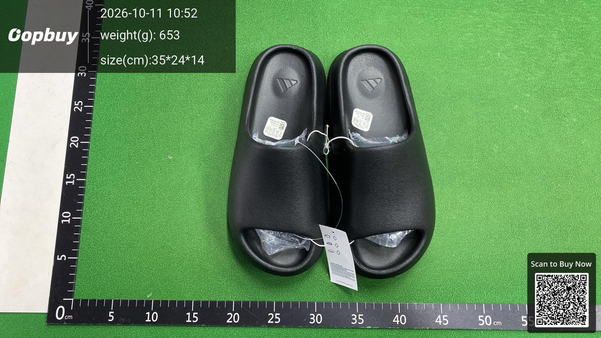 Foto QC 5 de adidas Yeezy Slide EVA Onyx HQ6448