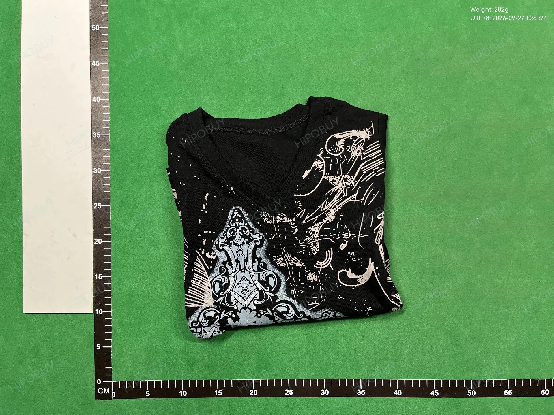 Foto QC 4 de Other Gothic Cross Graphic T-shirt Black