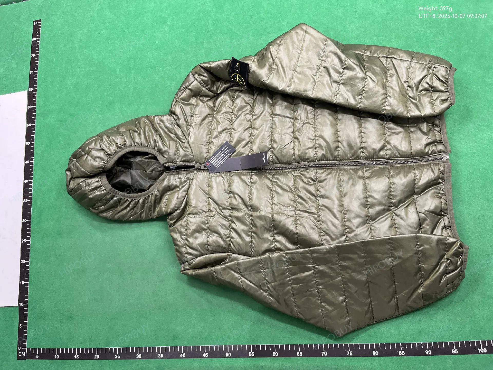 Foto QC 6 de Stone Island Hooded Down Jacket Lightweight Black