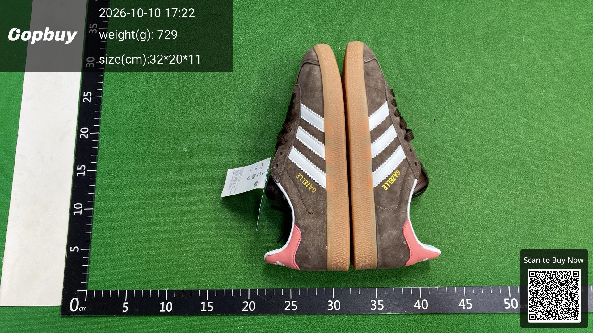 Foto QC 5 de adidas Gazelle Low Dark Brown Wonder Quartz IG5932
