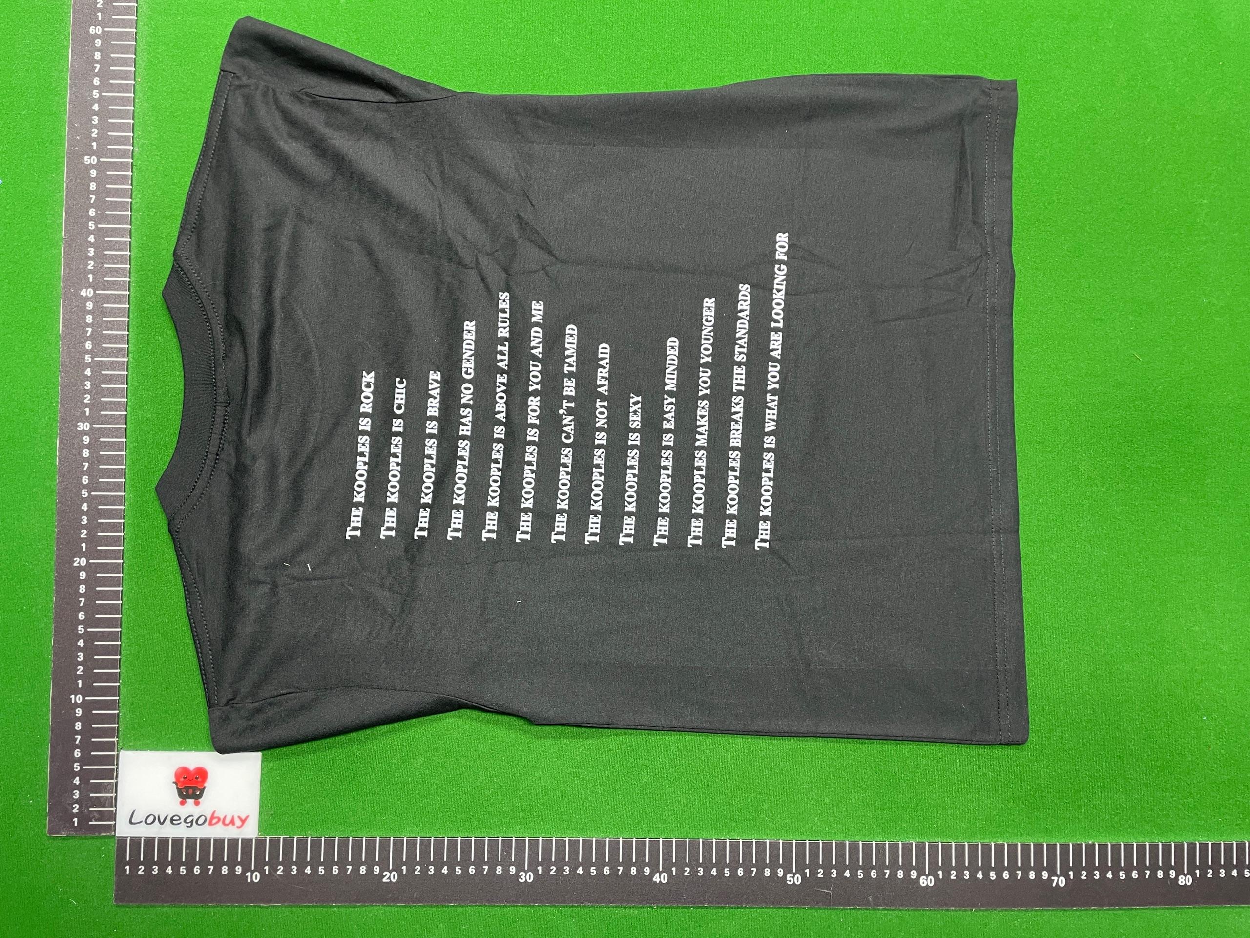 Foto QC 5 de The Kooples T-shirt What Is? Graphic White