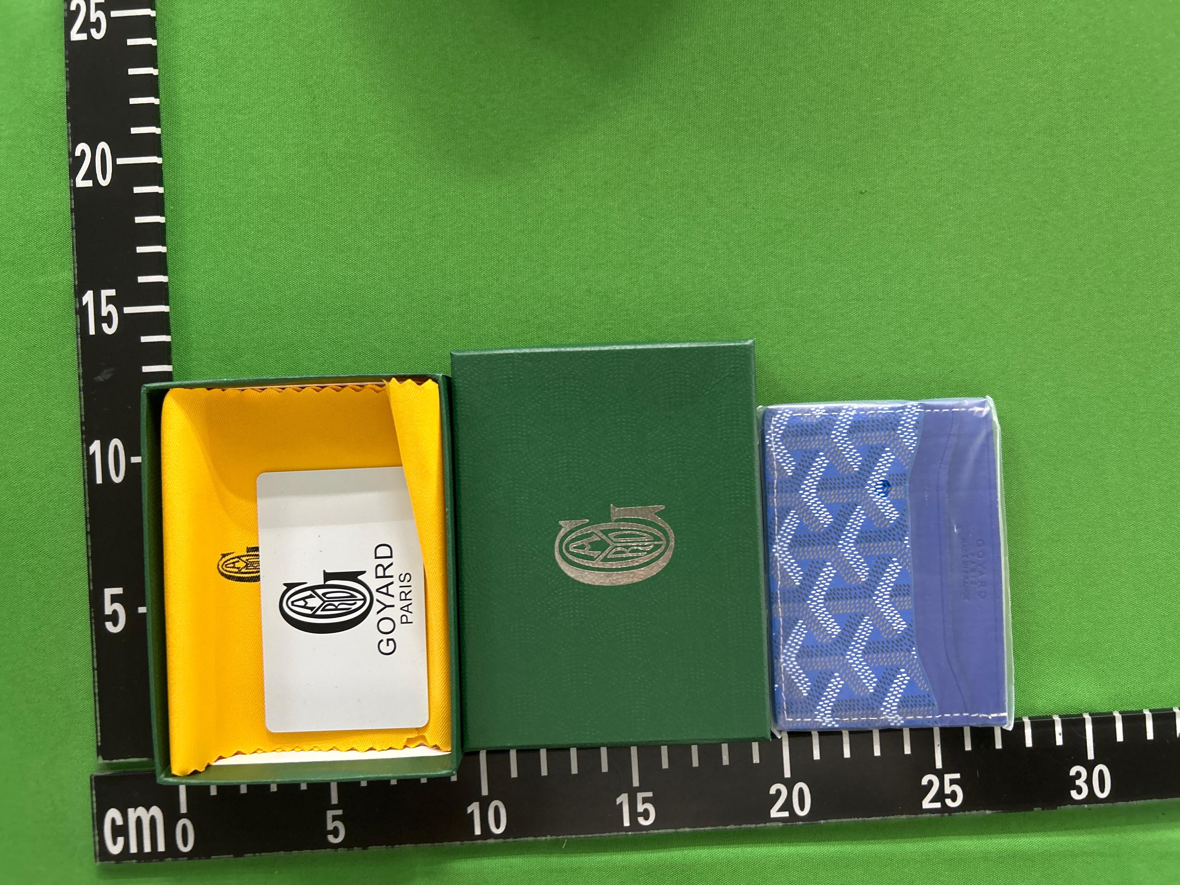 Foto QC 5 de Goyard Matignon Mini Wallet Goyardine Black
