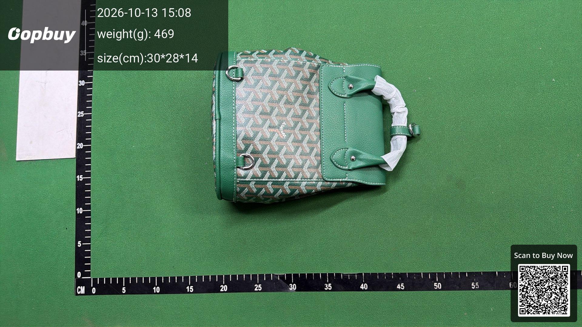 Foto QC 2 de Goyard Alpin Backpack Mini Black Goyardine Canvas