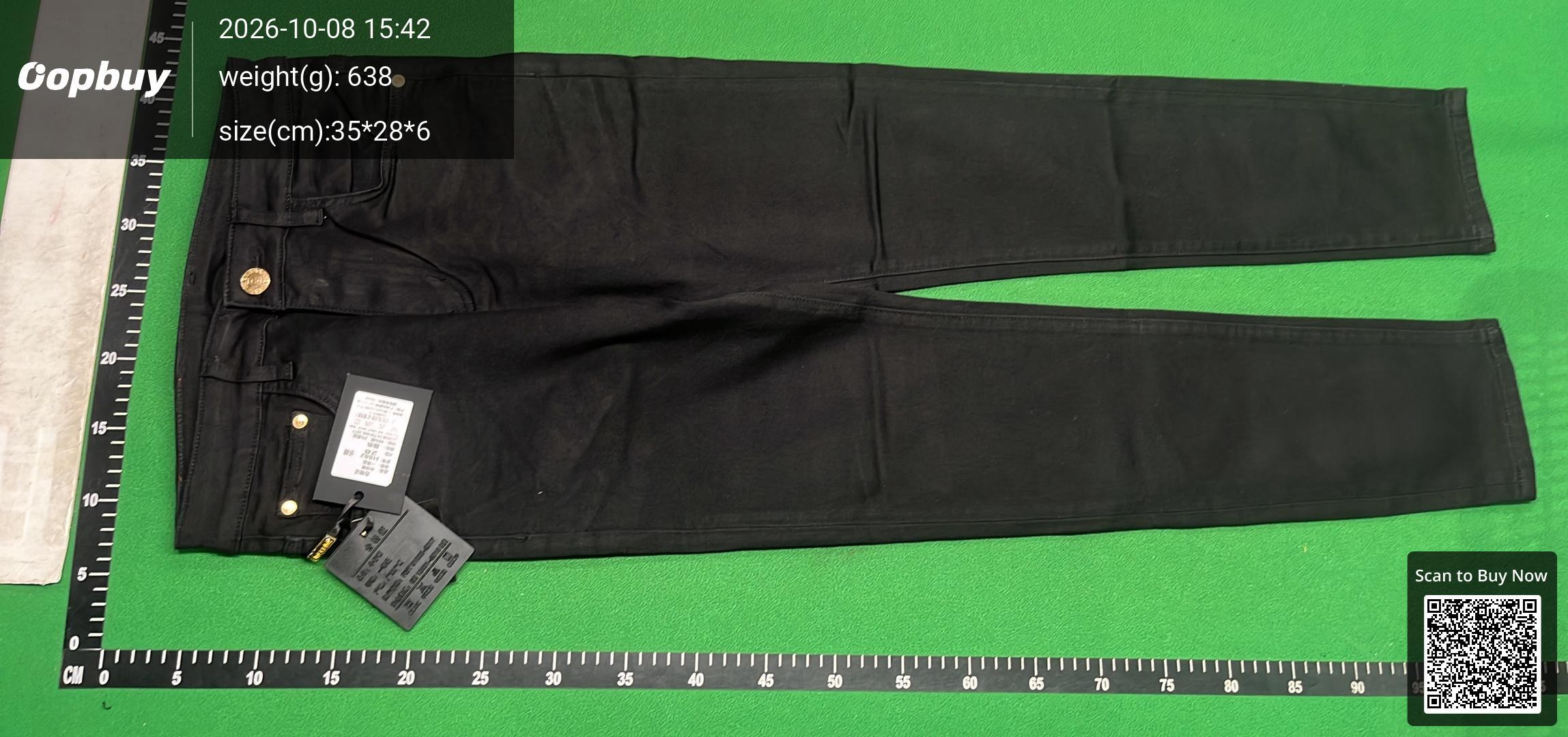 Foto QC 6 de Fendi Monster Eyes Jeans Slim Black