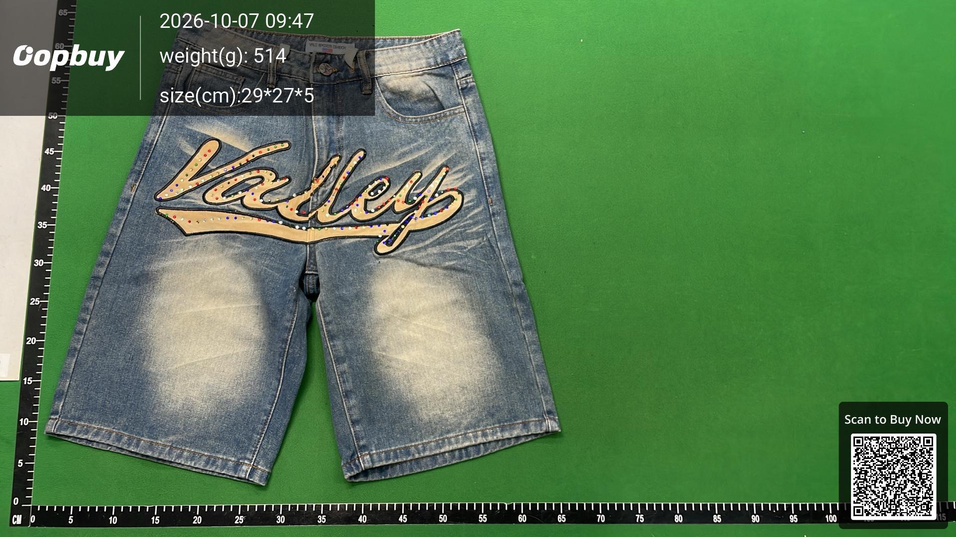 Foto QC 7 de Godspeed Denim Shorts Bone Loose Blue