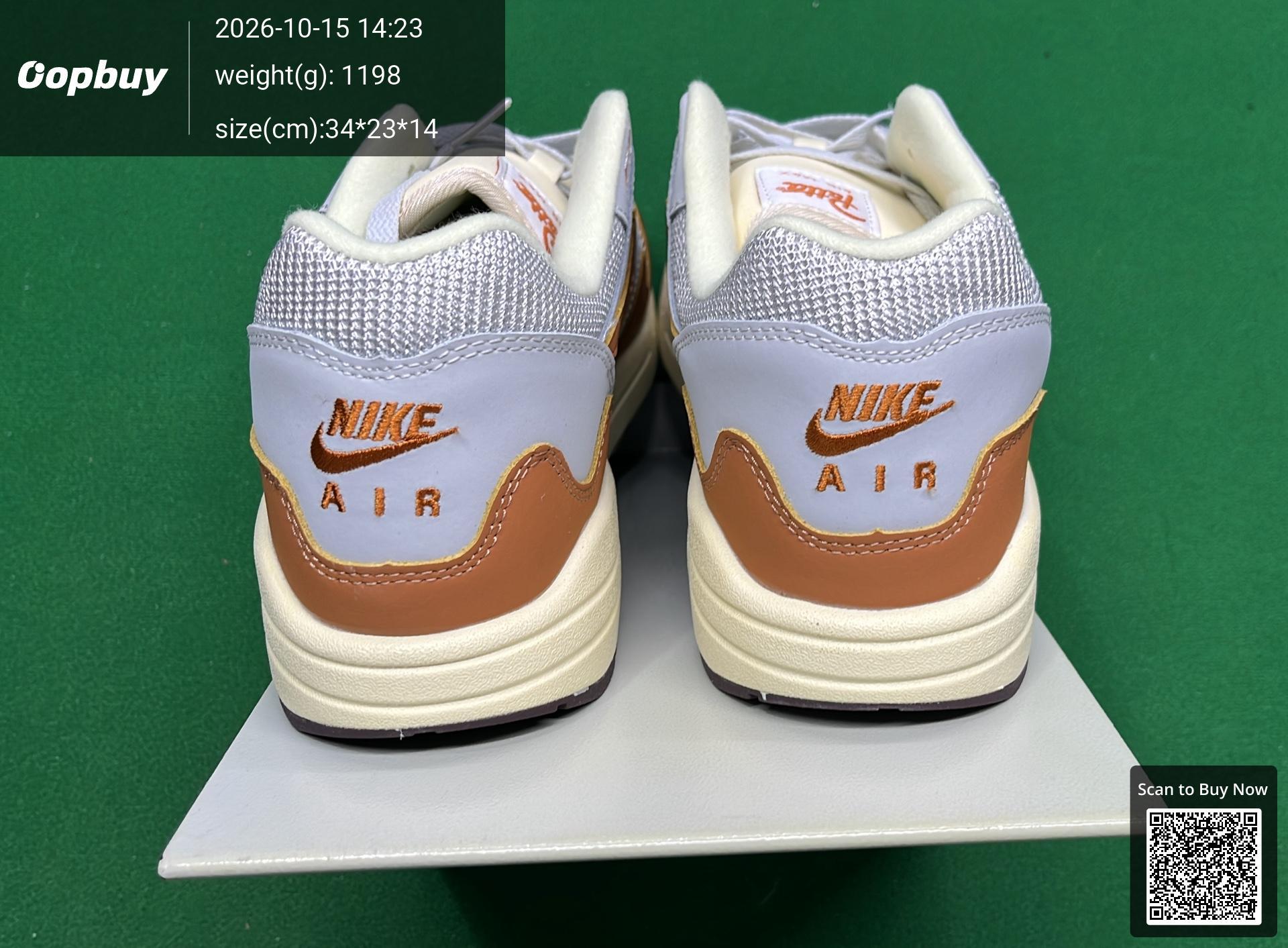 Foto QC 3 de Nike Air Max 1 Sail Deep Royal Blue FQ8048-133