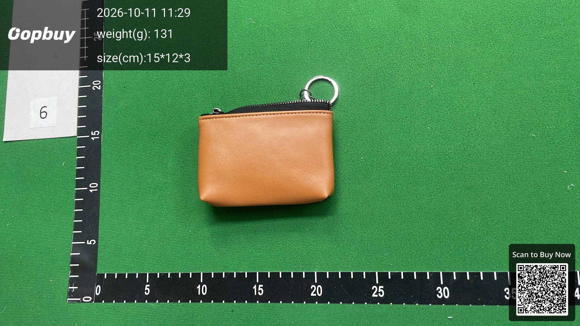 Foto QC 7 de Goyard Matignon Mini Wallet Goyardine Yellow