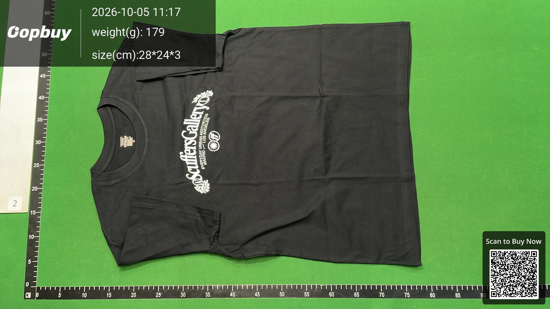 Foto QC 2 de Scuffers T-shirt Everyday Urban Aesthetics Charcoal