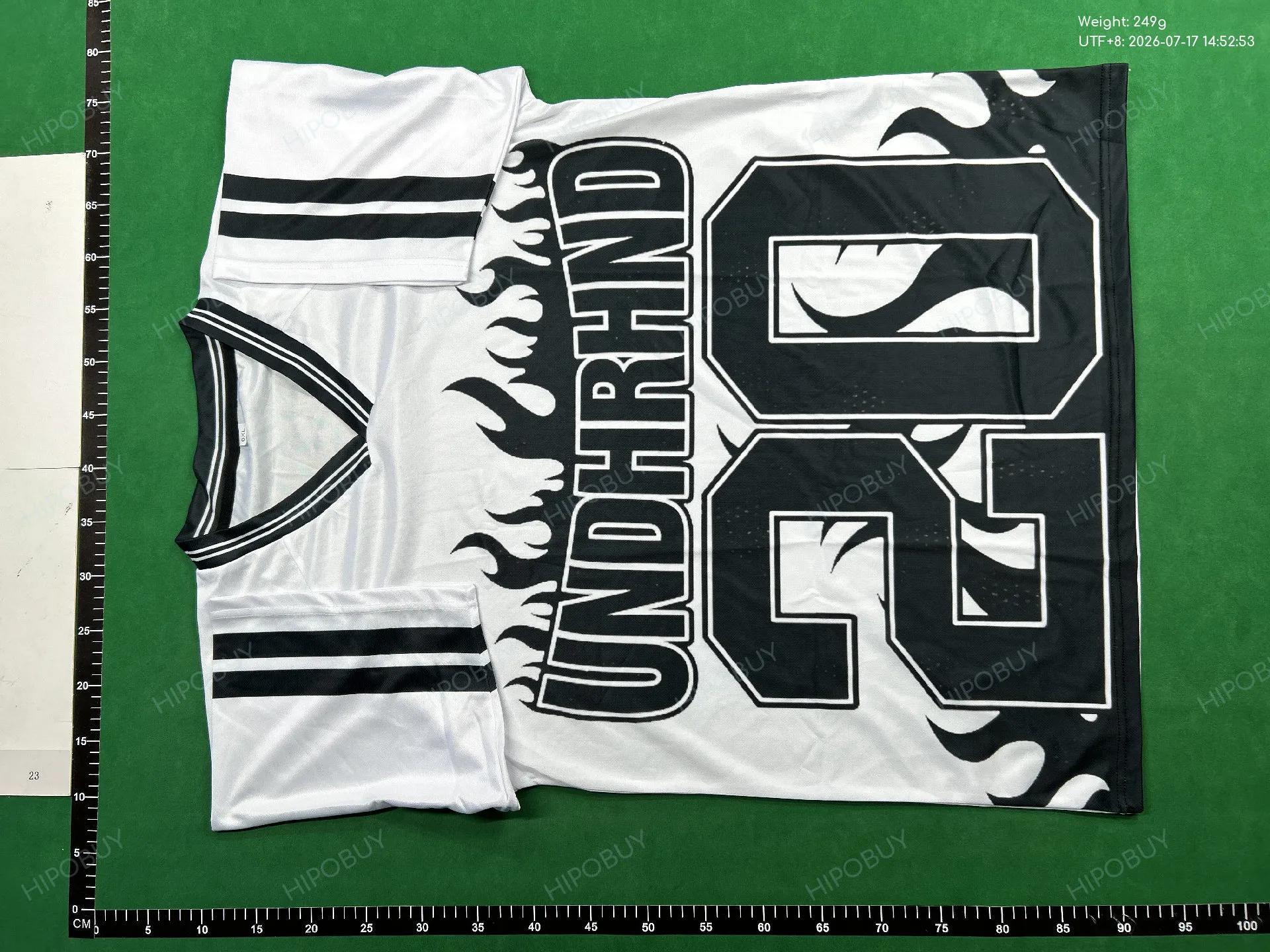 Foto QC 6 de Supreme 2026 Wings Football Jersey Grey