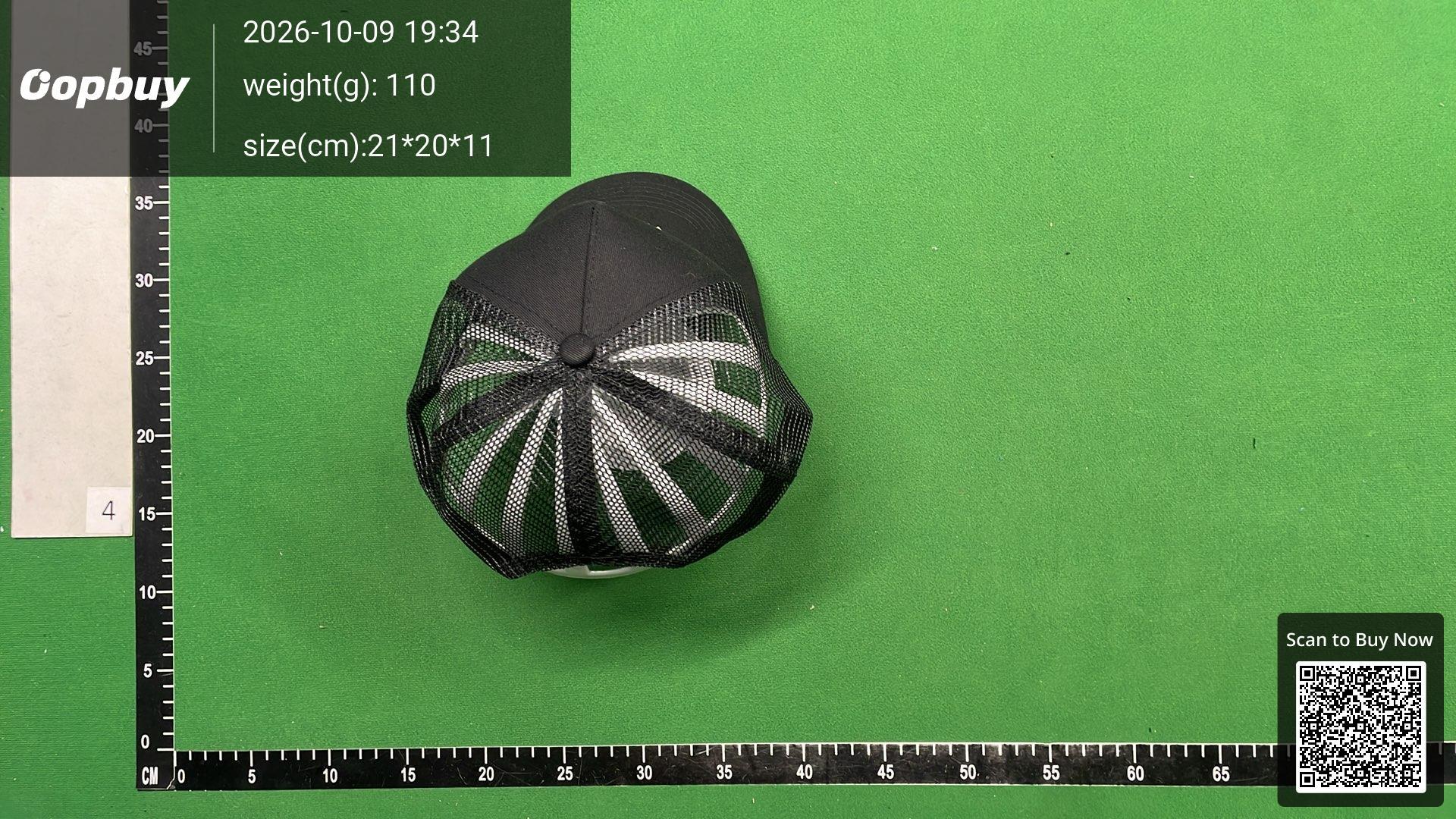 Foto QC 5 de Amiri Logo Trucker Cap Navy