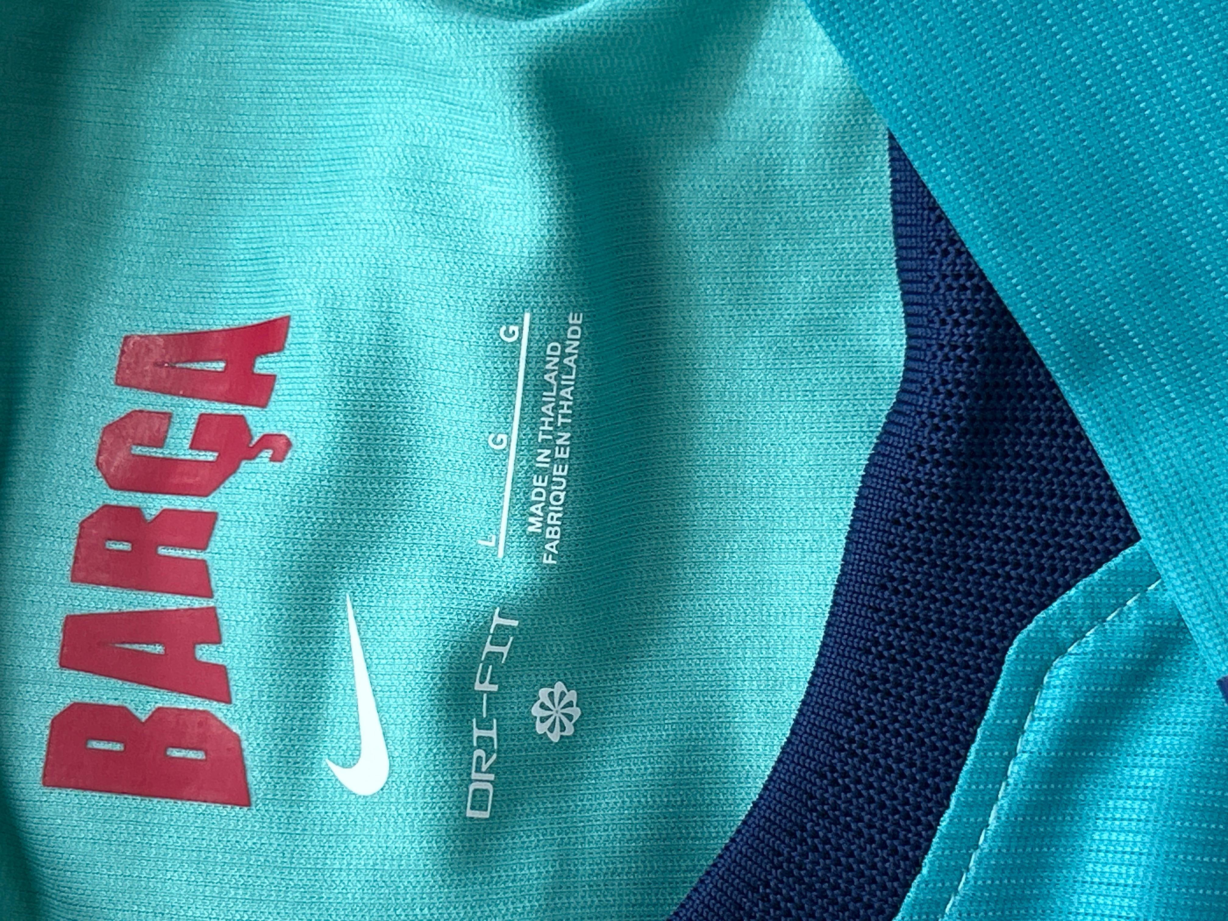 Foto QC 7 de Nike x FC Barcelona 2024/25 Away Lamine Yamal #10 Jersey Black Purple