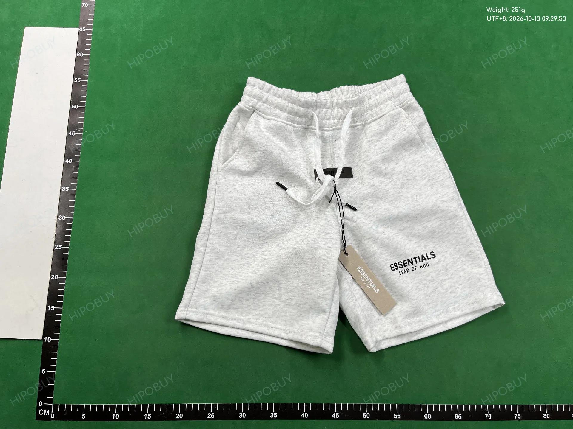 Foto QC 2 de Fear of God Essentials Sweat Shorts Loose Grey