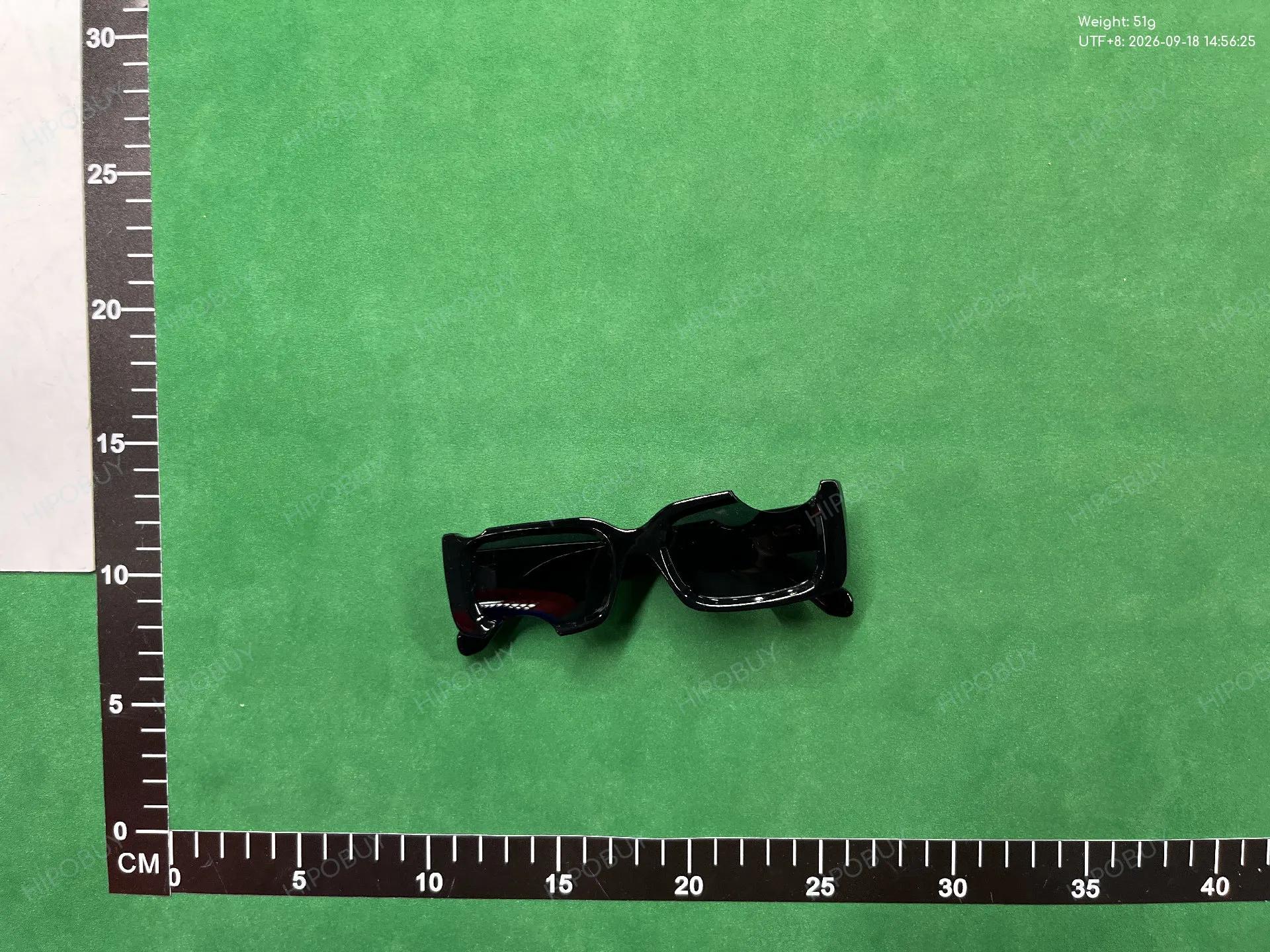 Foto QC 5 de Off-White Meteor Square-Frame Acetate Sunglasses Black Black (C1)