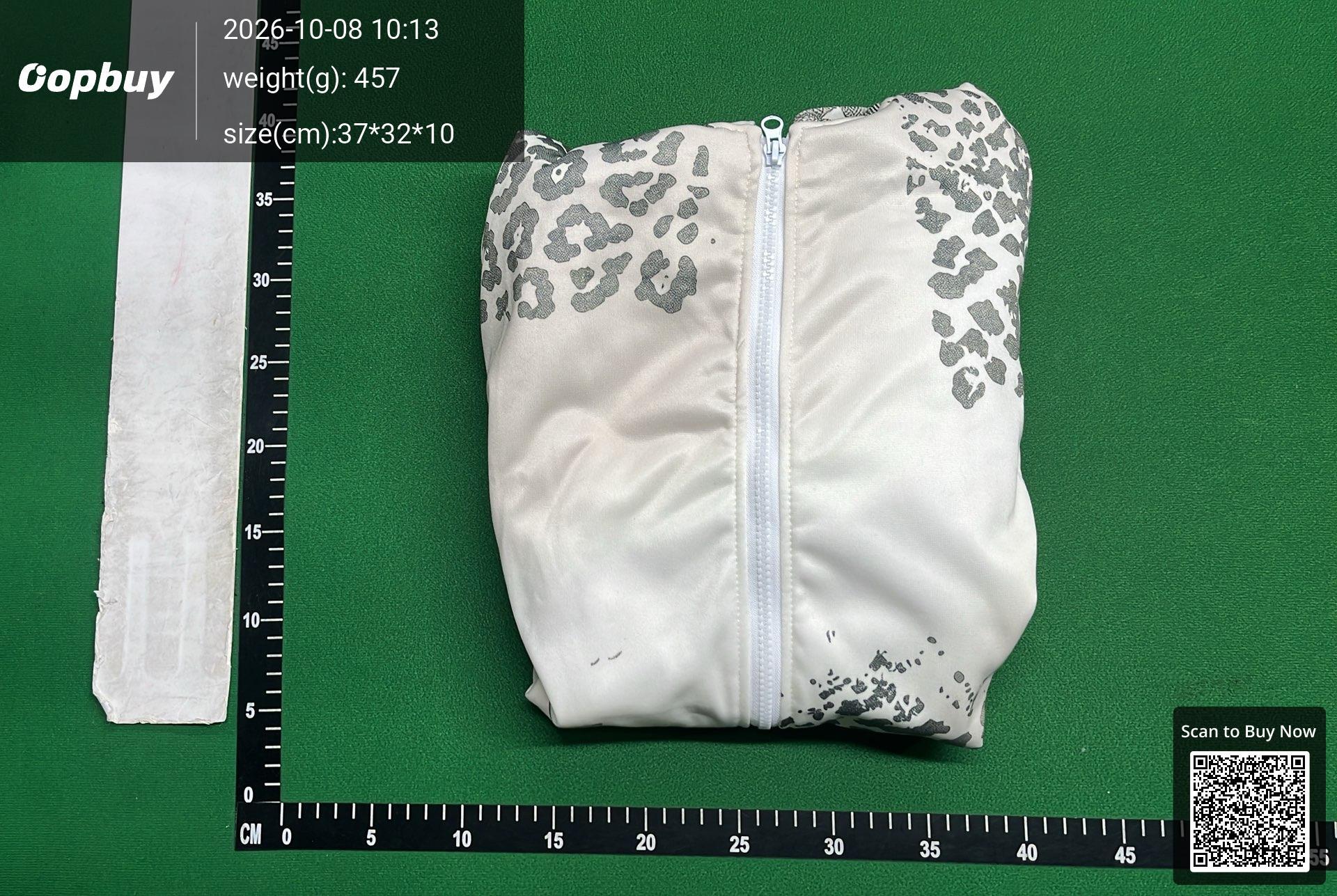 Foto QC 4 de VALE USA Hoodie Jacket Y2K Camo Leopard Print Purple