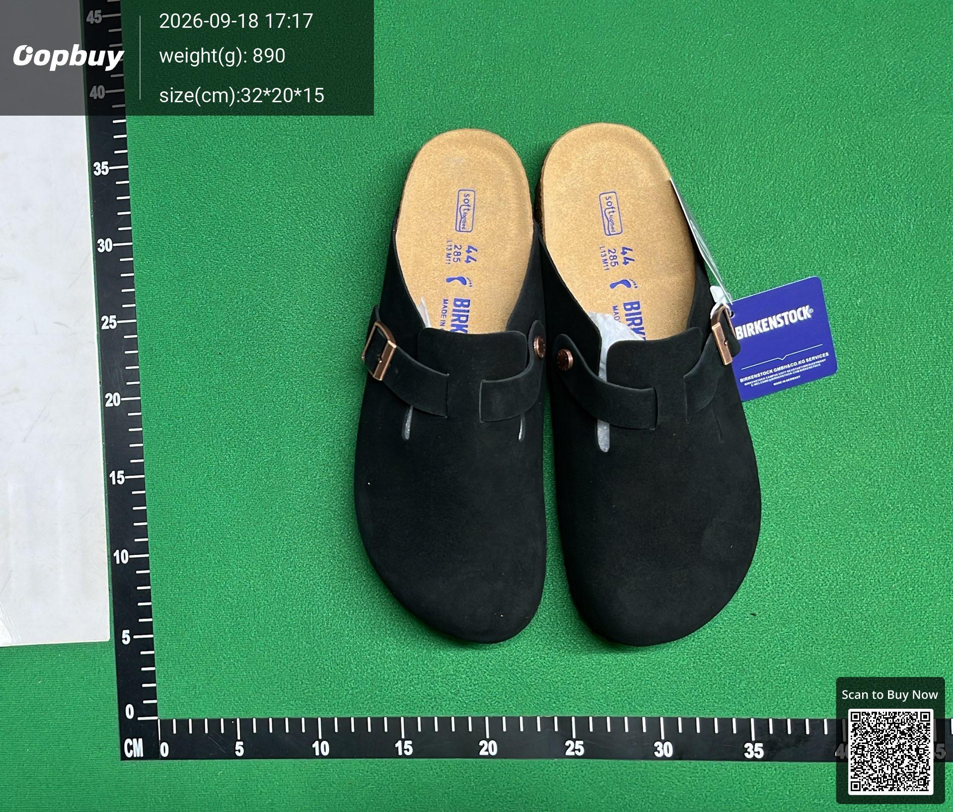 Foto QC 5 de Birkenstock Boston Suede Leather Taupe
