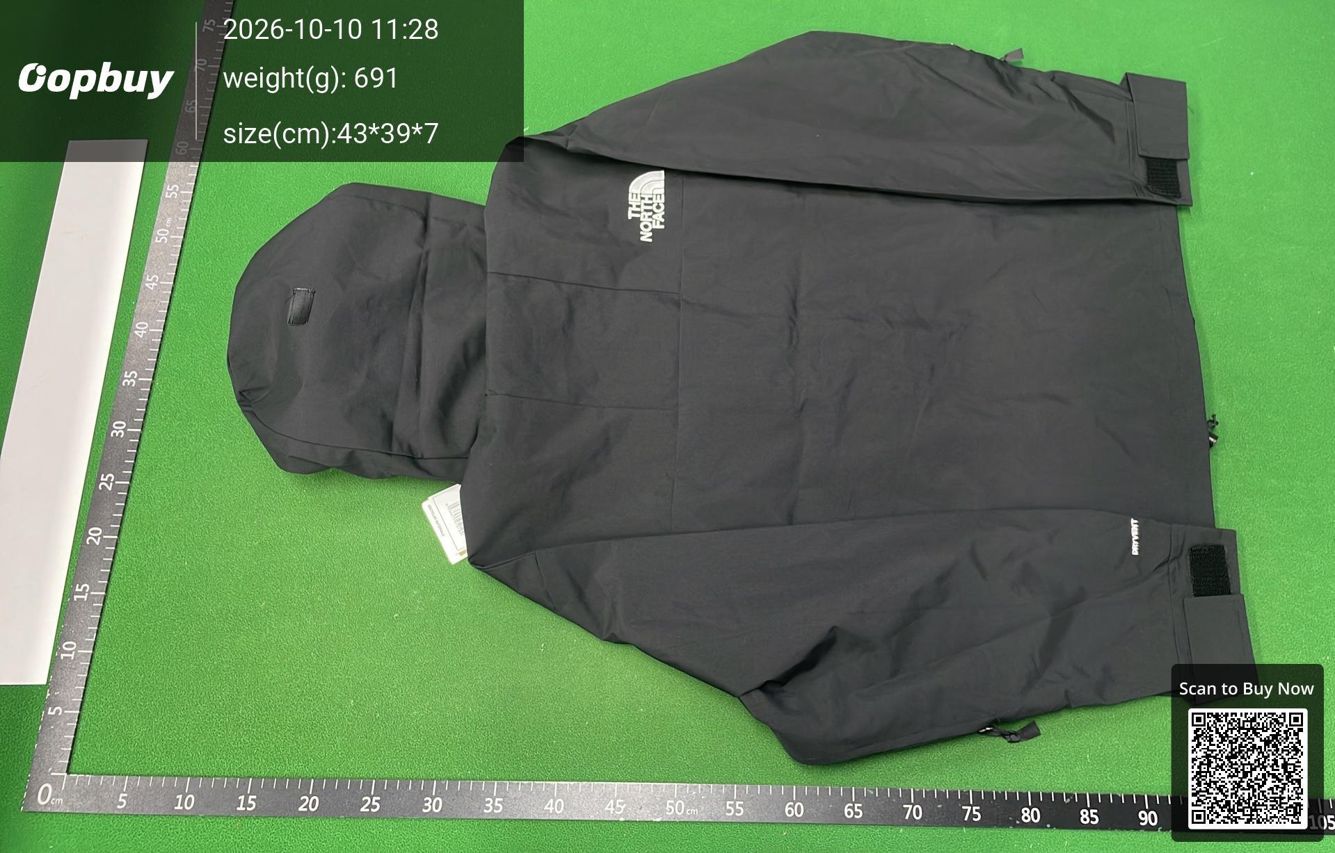 Foto QC 3 de The North Face Mountain Jacket Hooded Black