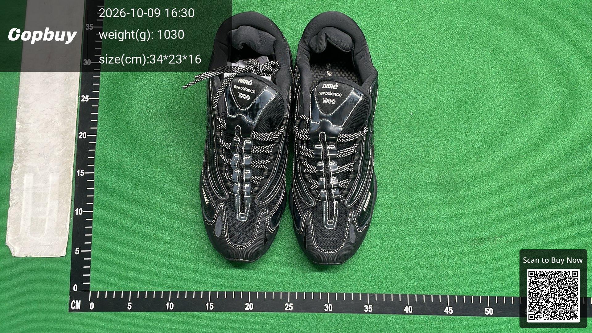 Foto QC 6 de New Balance 1000 Retro Aimé Leon Dore Black M1000AL1