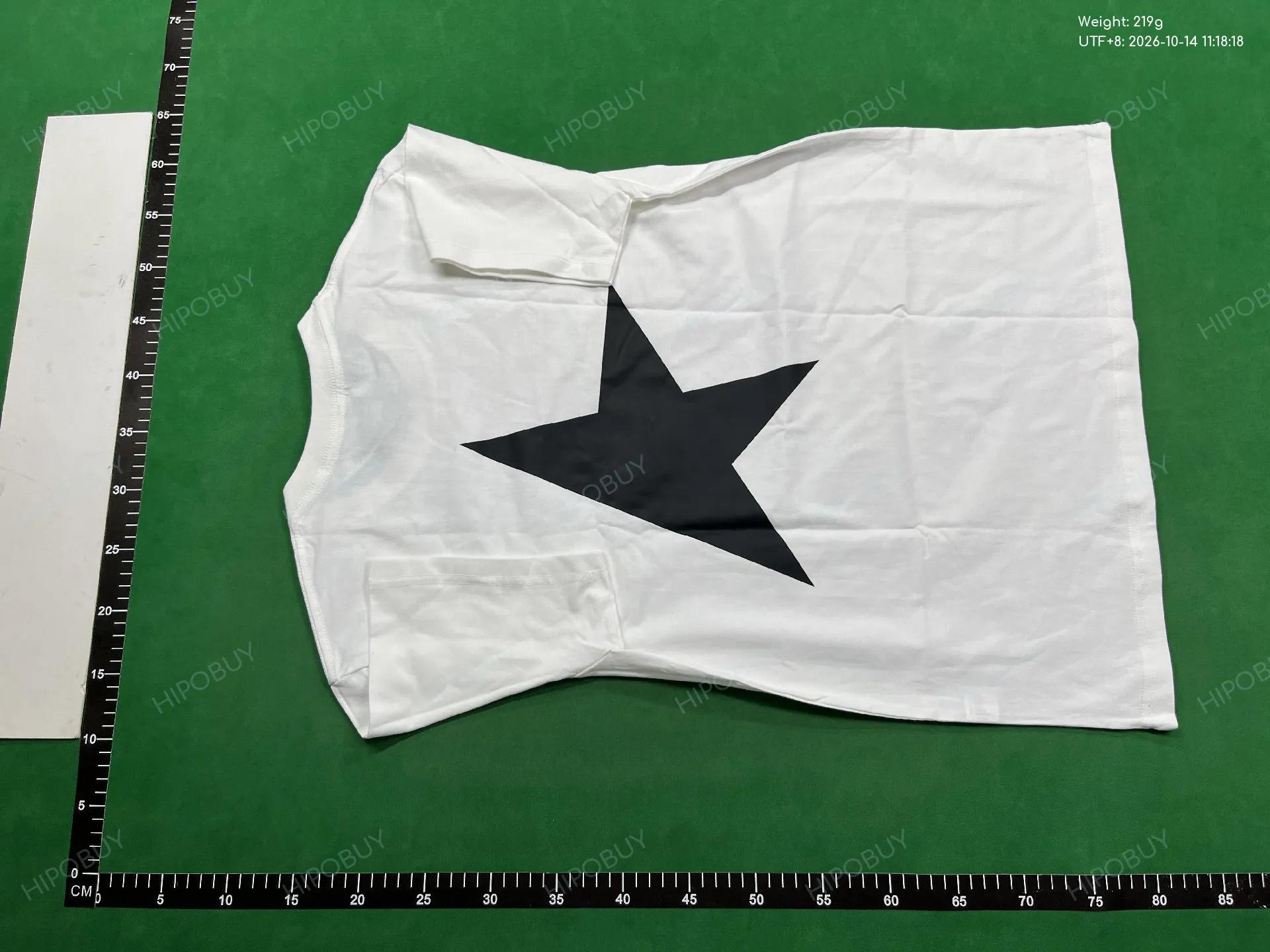 Foto QC 6 de Golden Goose Star Collection Big Star Back T-Shirt Black