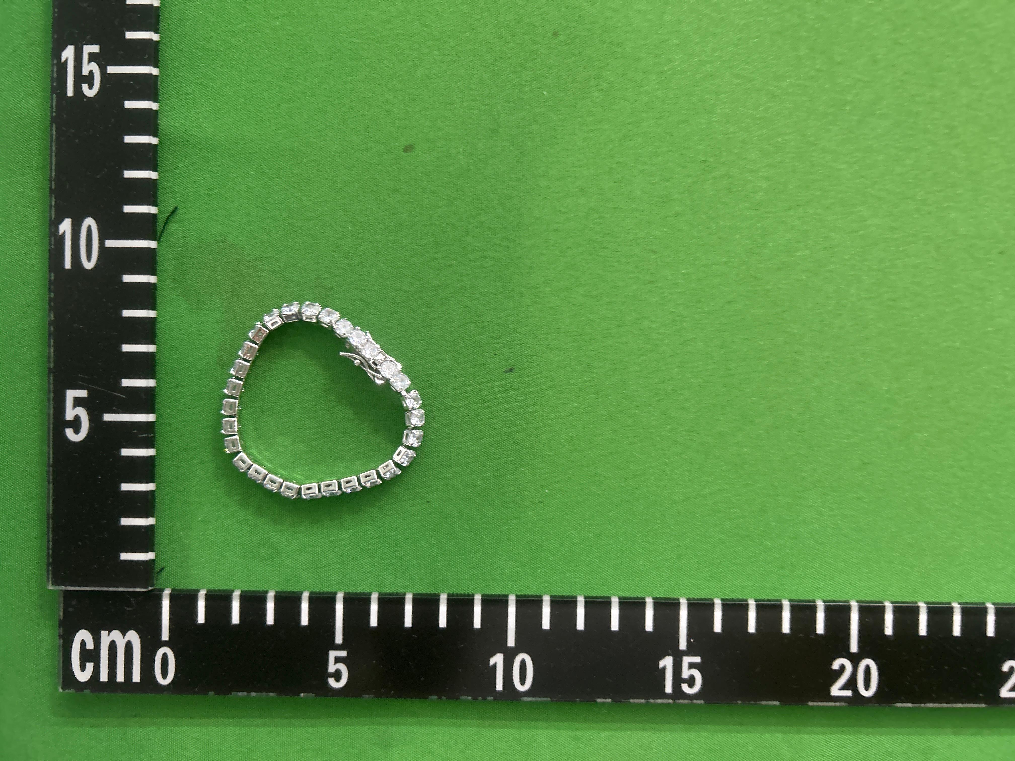 Foto QC 4 de Other Bracelet Metal Crystal Silver