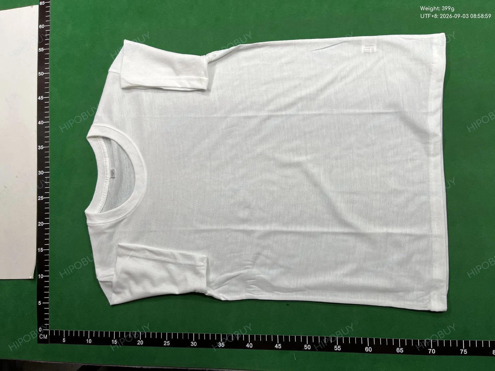 Foto QC 6 de Unbranded Basic T-shirt White