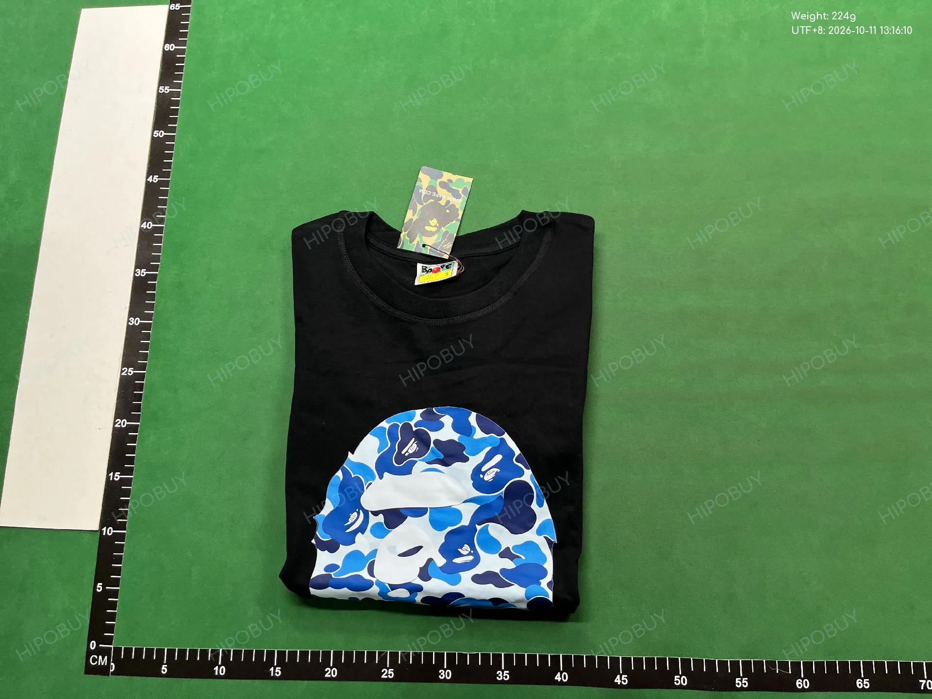 Foto QC 4 de BAPE College T-shirt Small Ape Head Black