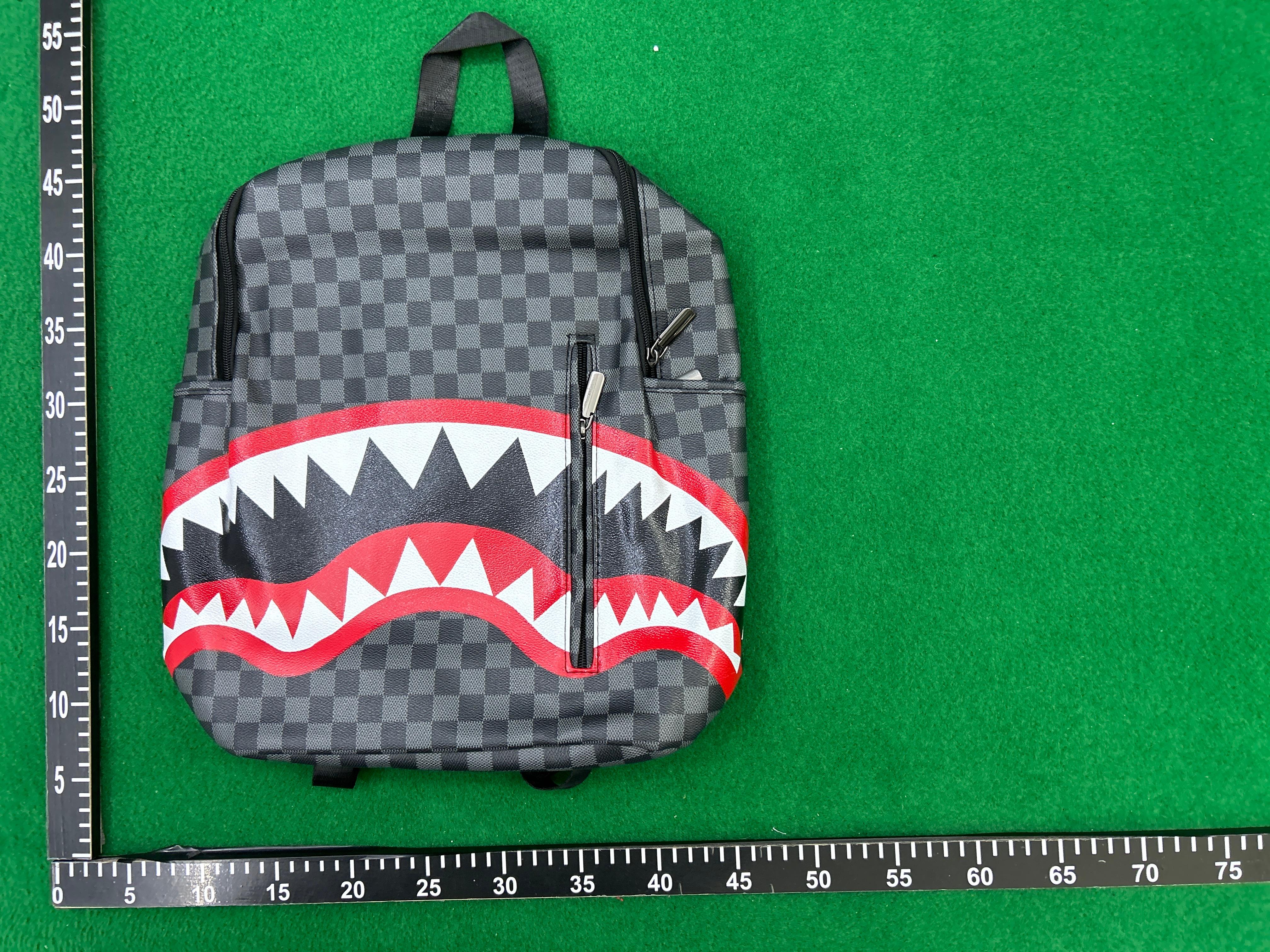 Foto QC 2 de BAPE Shark Backpack Checkered