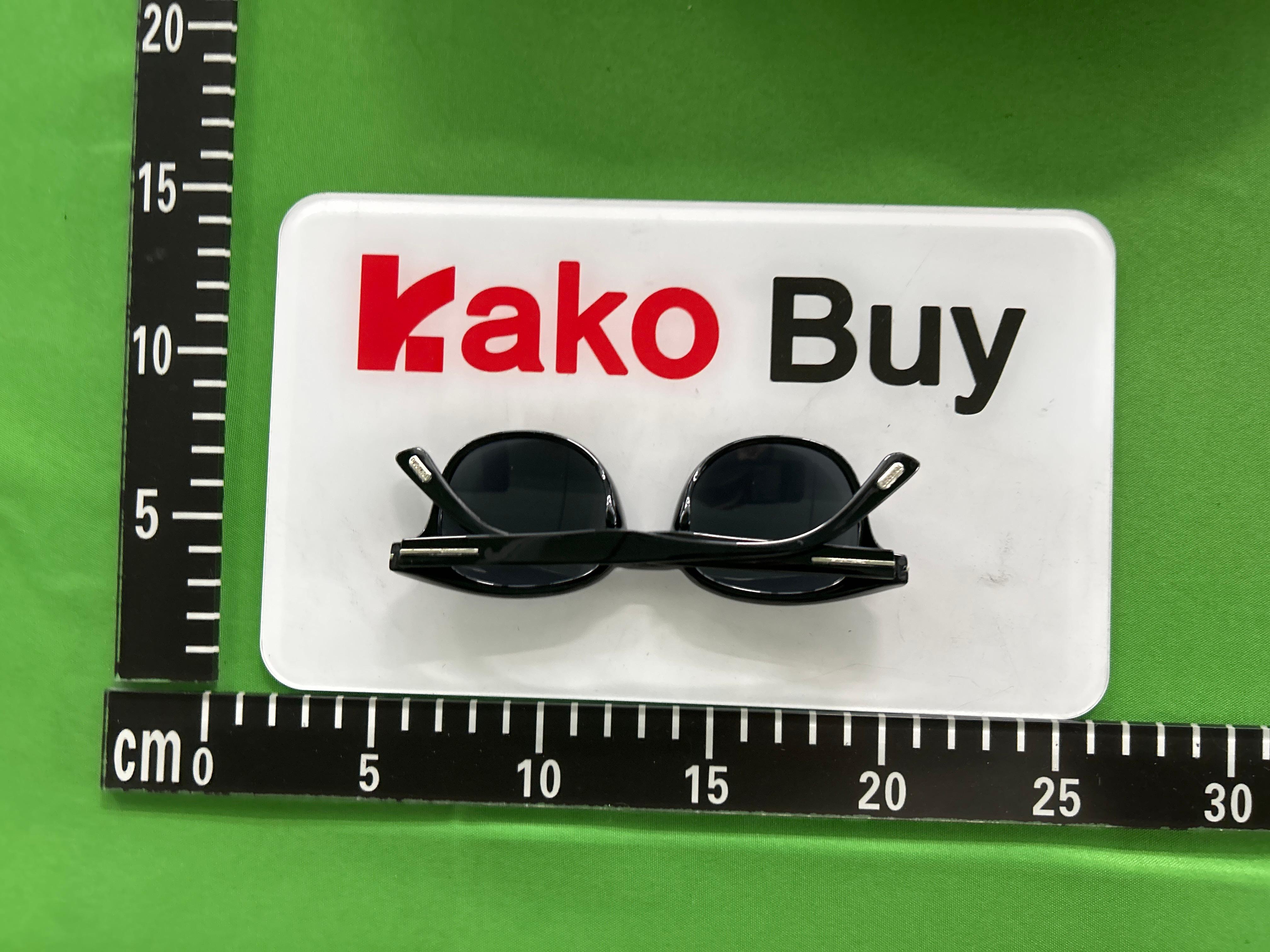 Foto QC 6 de Tom Ford Round-Frame Acetate Sunglasses Havana Grey