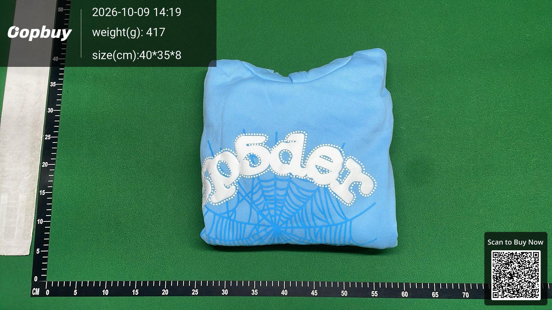 Foto QC 8 de Sp5der 555 Sweater Spiderweb Purple