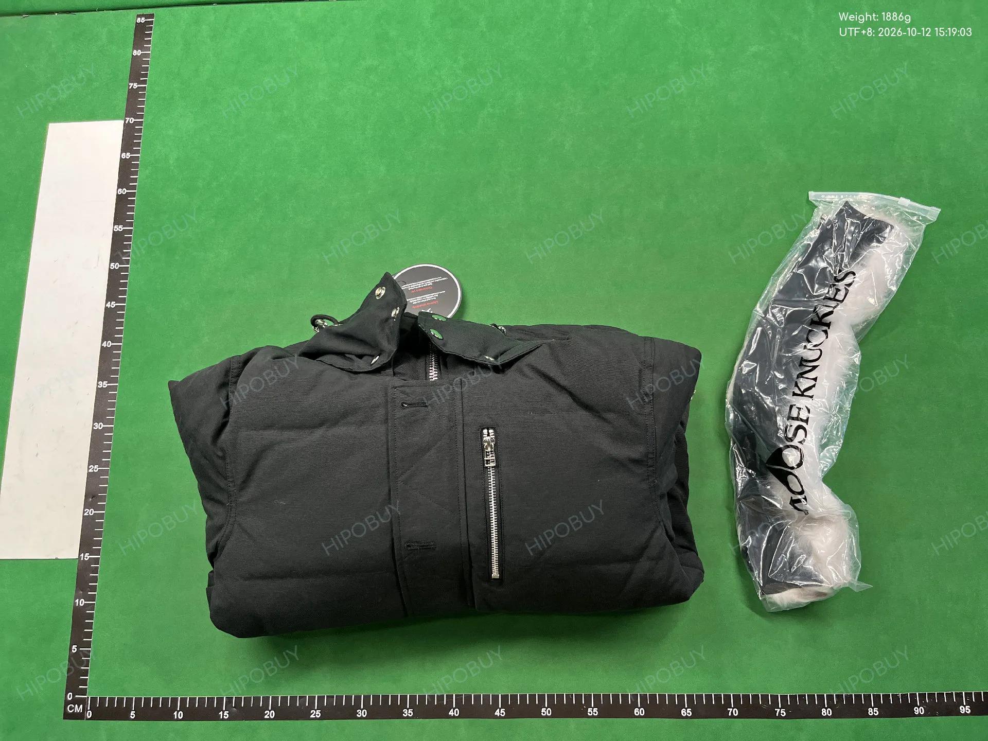 Foto QC 4 de Other Down Jacket Fur Hood Black